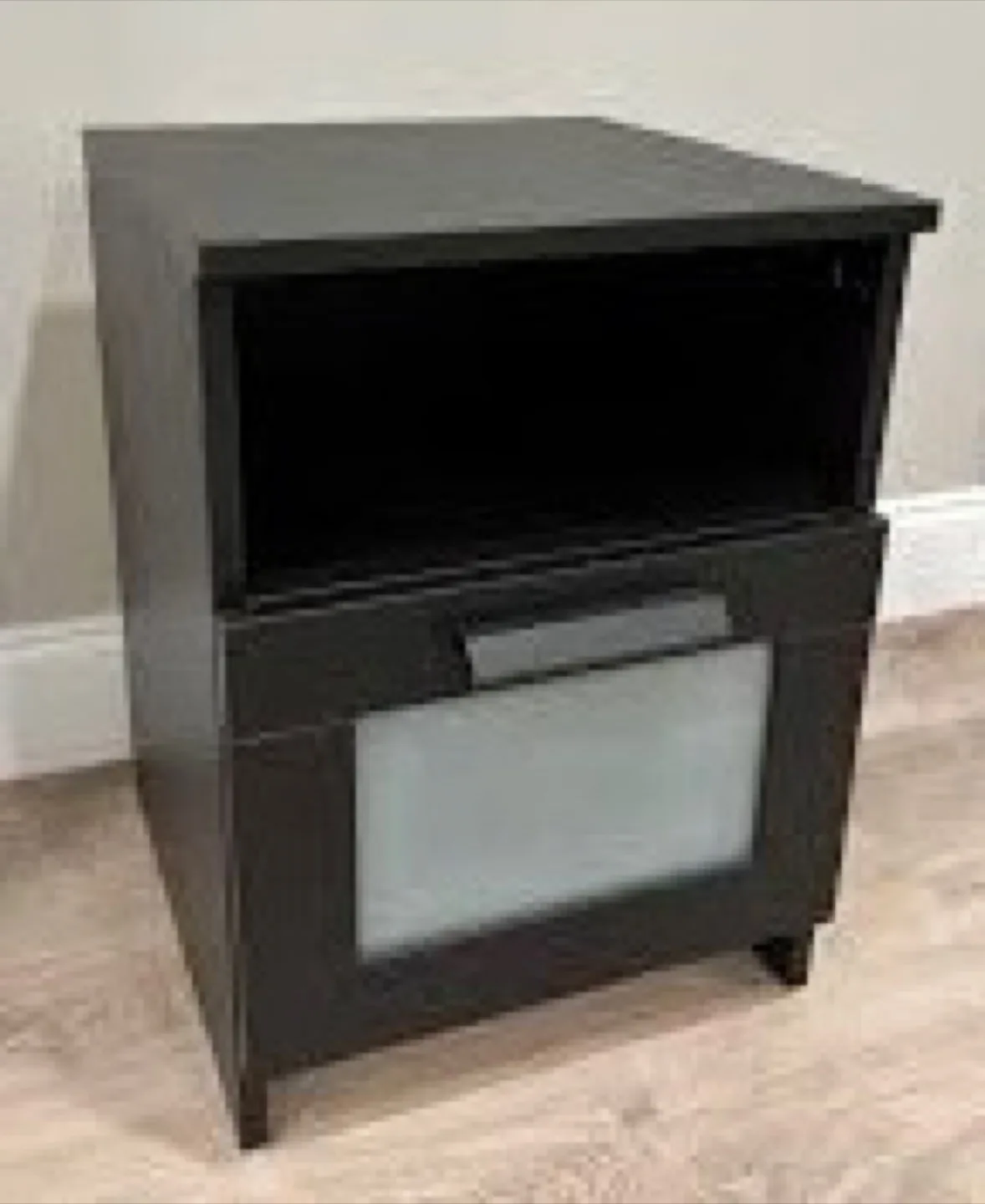 ✨IKEA BRIMNES Nightstand — Black ✨ image indicator(4)