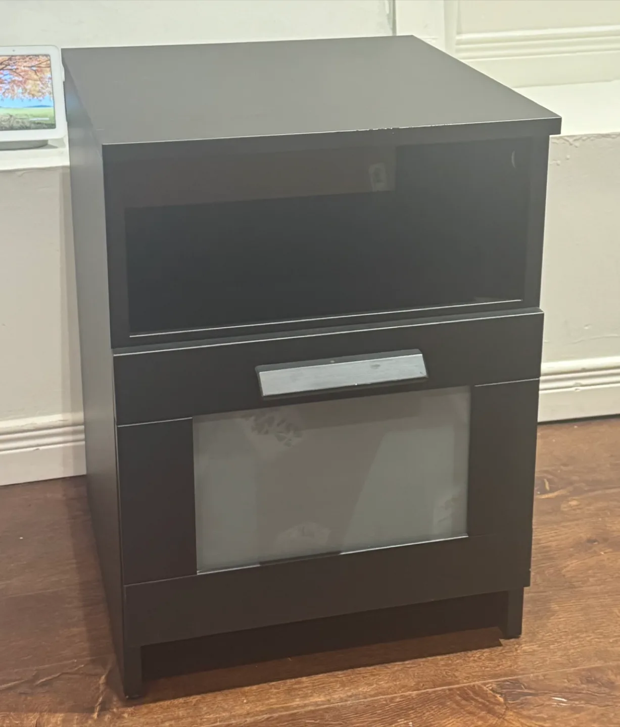 ✨IKEA BRIMNES Nightstand — Black ✨ image indicator(2)