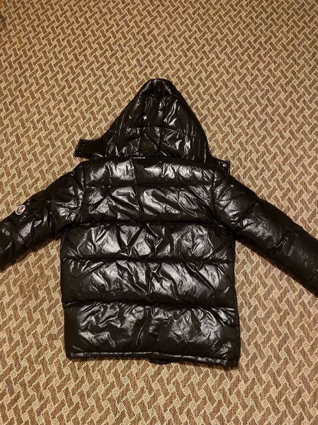 Moncler Black Puffer Jacket - photo 2