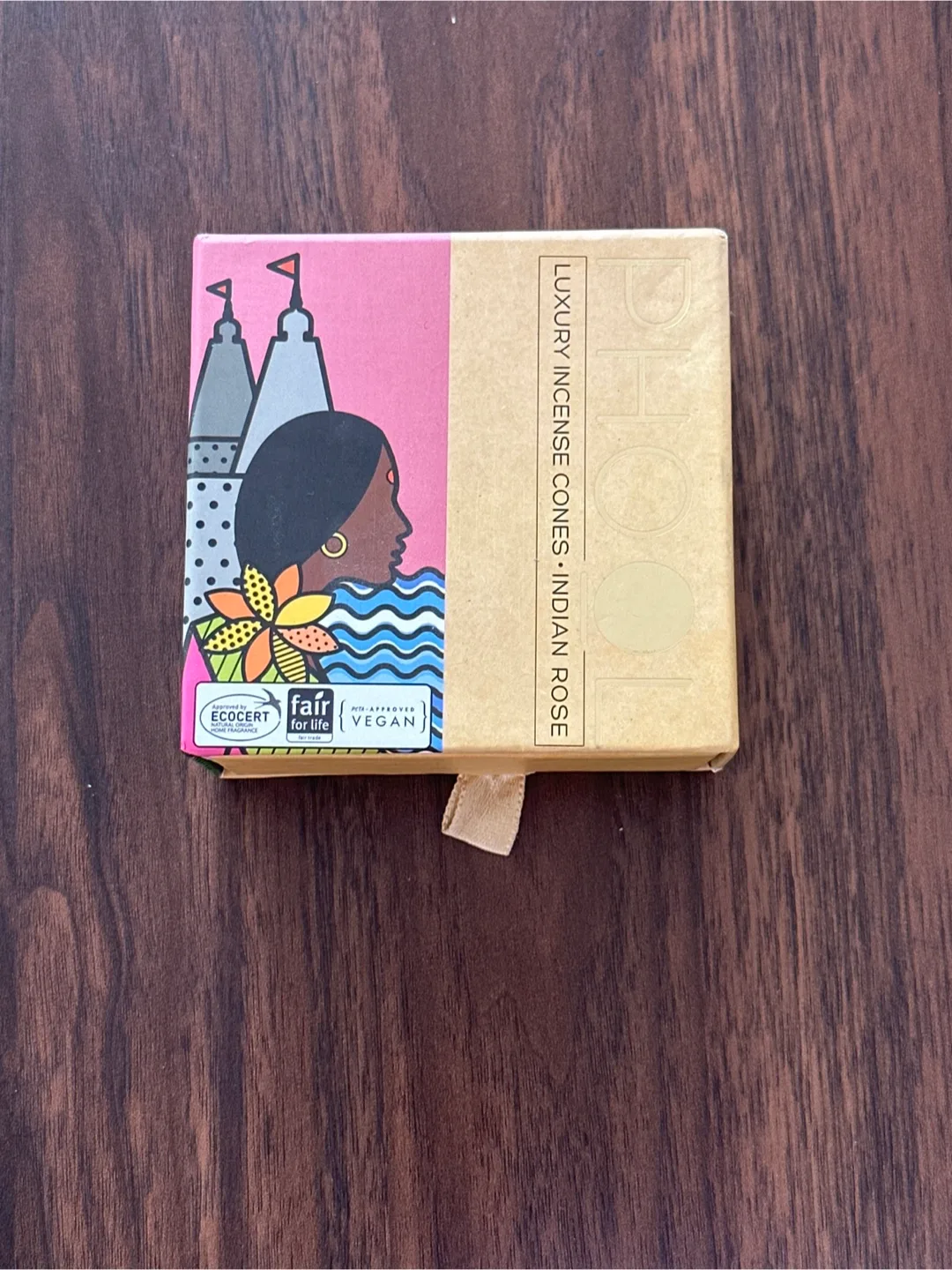 Phool Indian Rose Luxury Incense Cones thumbnail