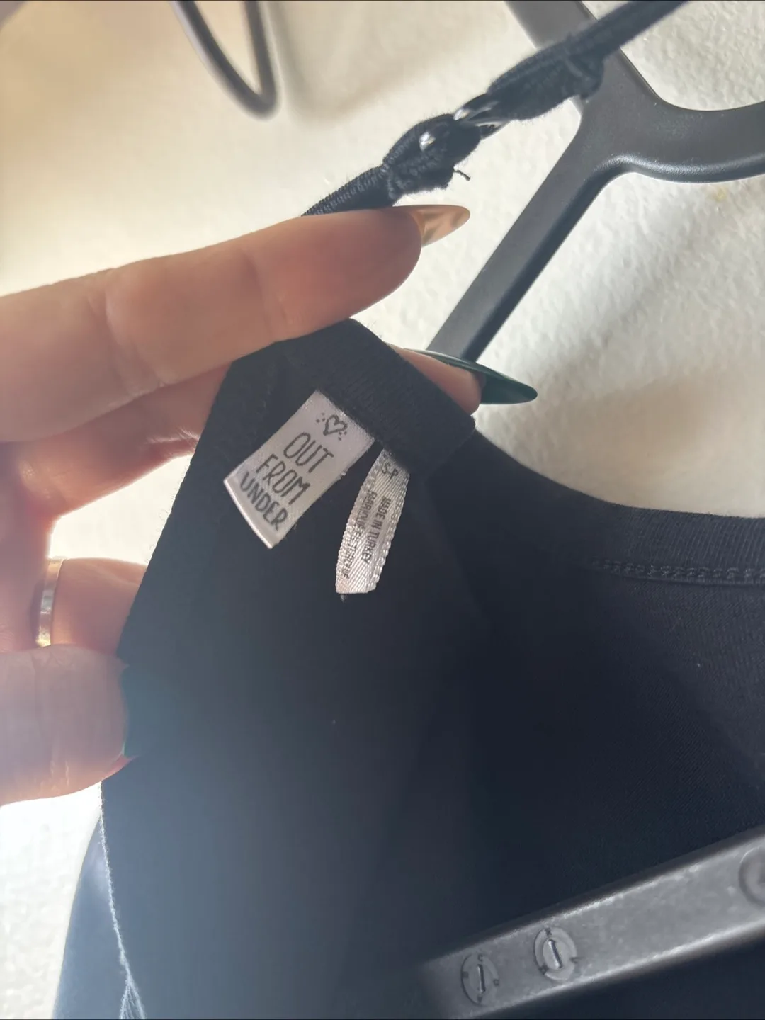 Out From Under Black Bodysuit - Size S image indicator(3)