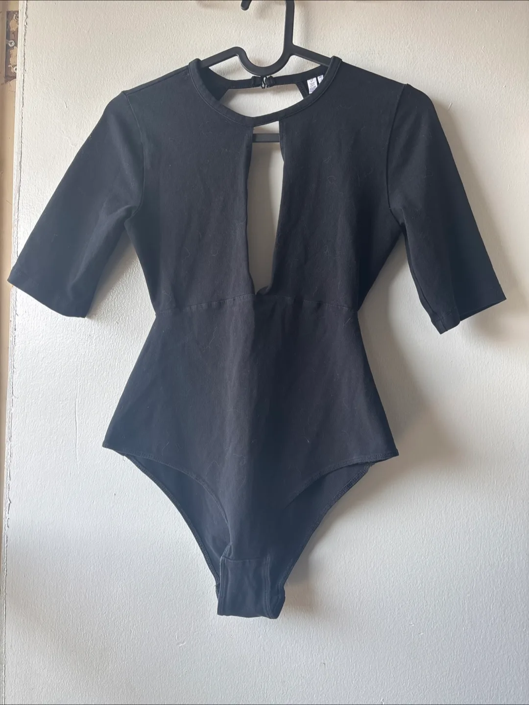 Out From Under Black Bodysuit - Size S thumbnail