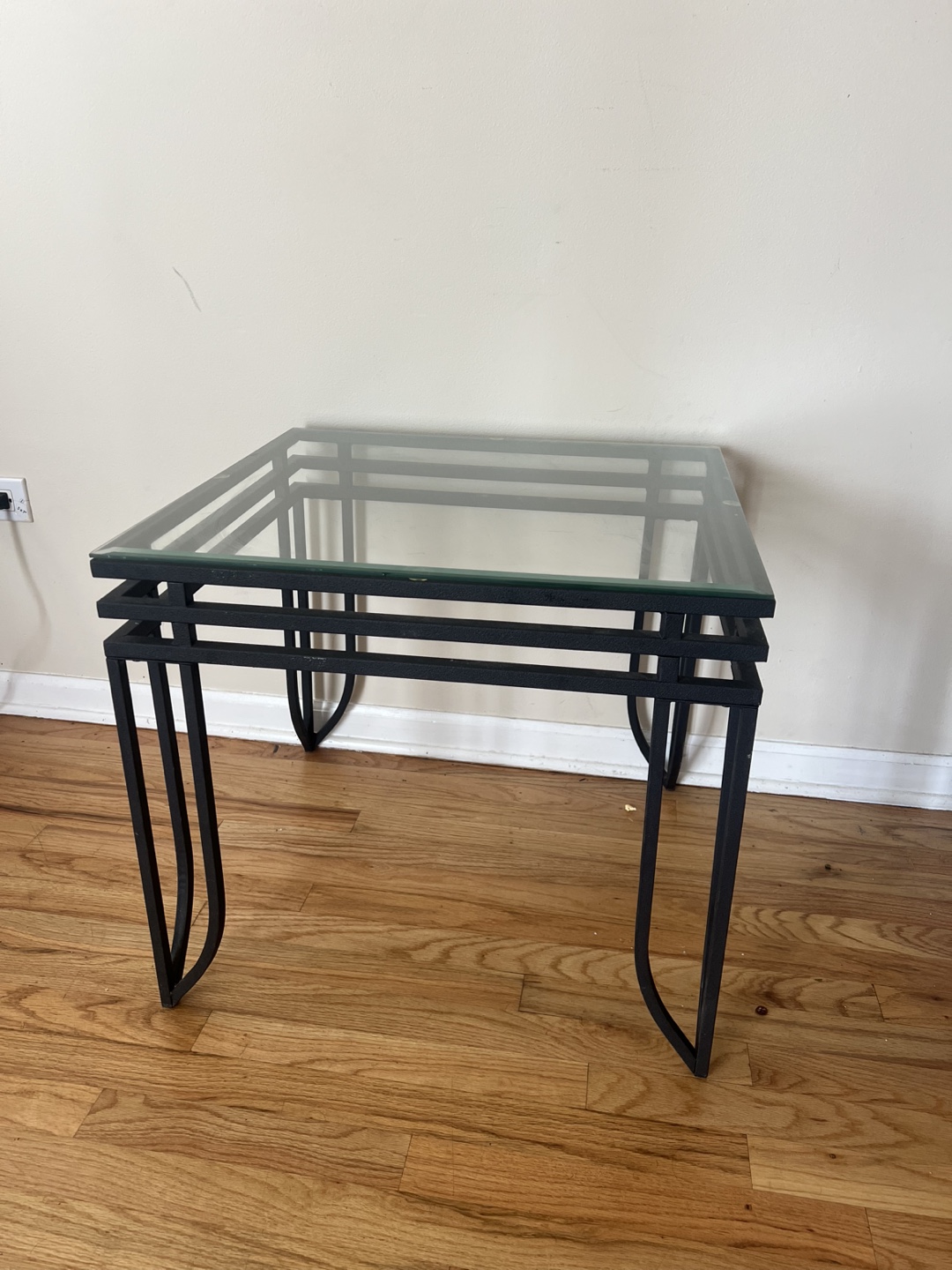 Glass Top Side Table/Centre Table - photo 2