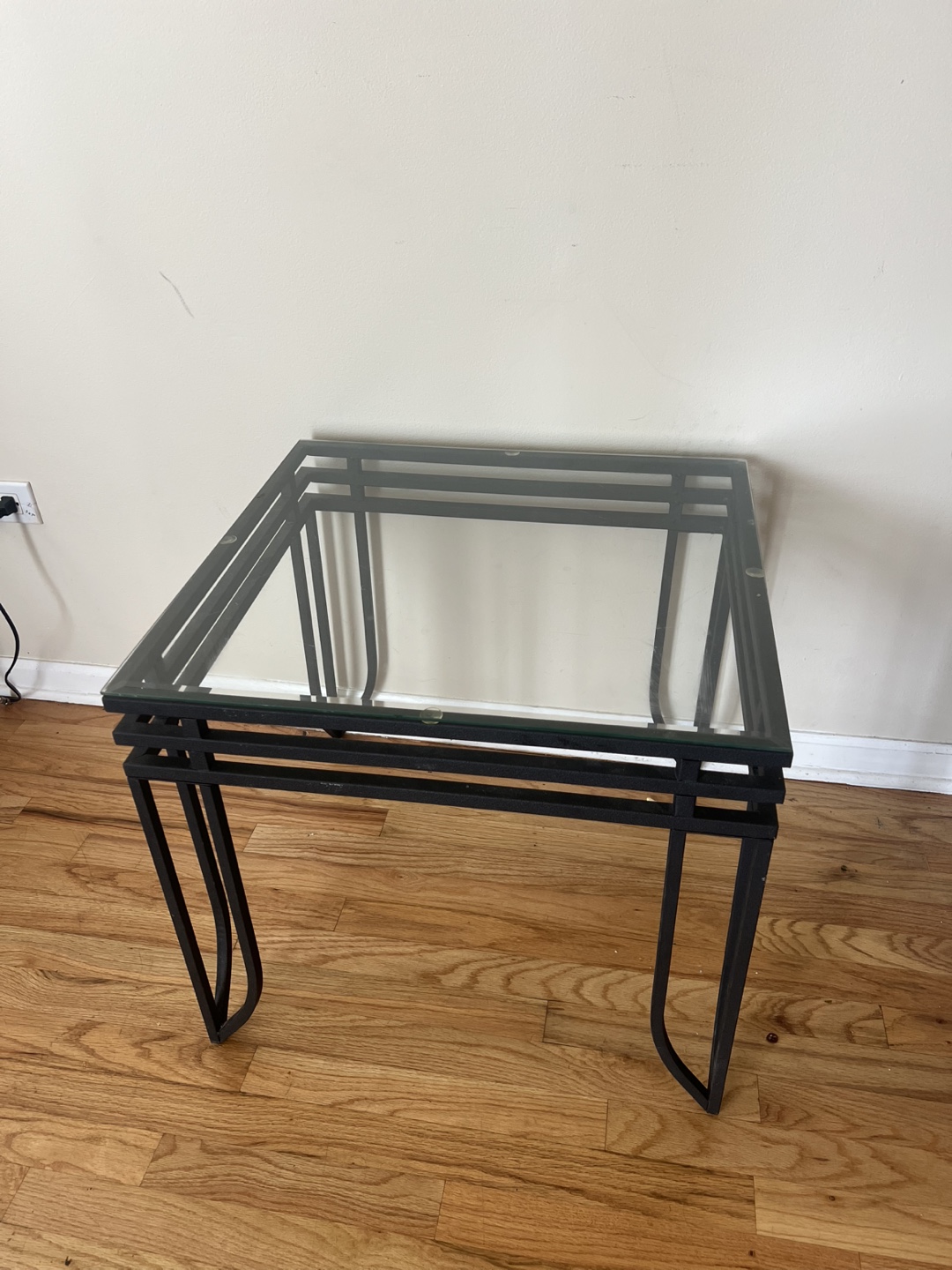 Glass Top Side Table/Centre Table - photo 3