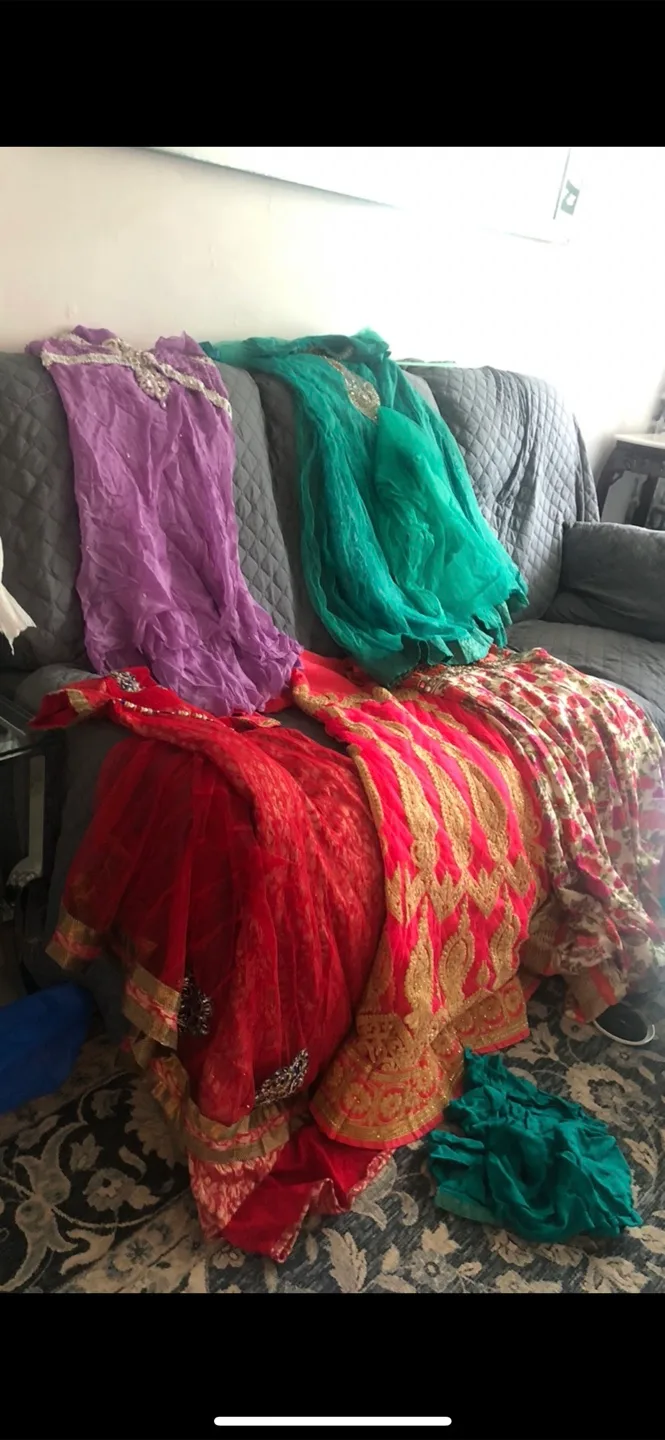 Assorted 3 pieces Indian Dresses $10 each thumbnail