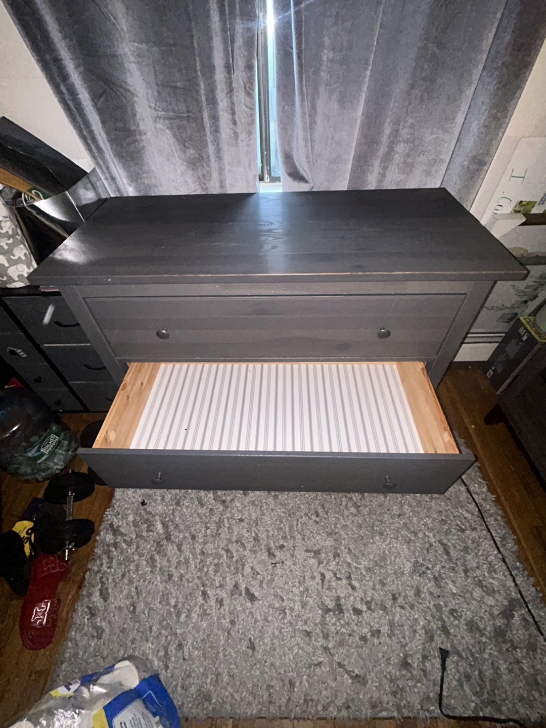 IKEA Hemnes 3-Drawer Dresser - Gray