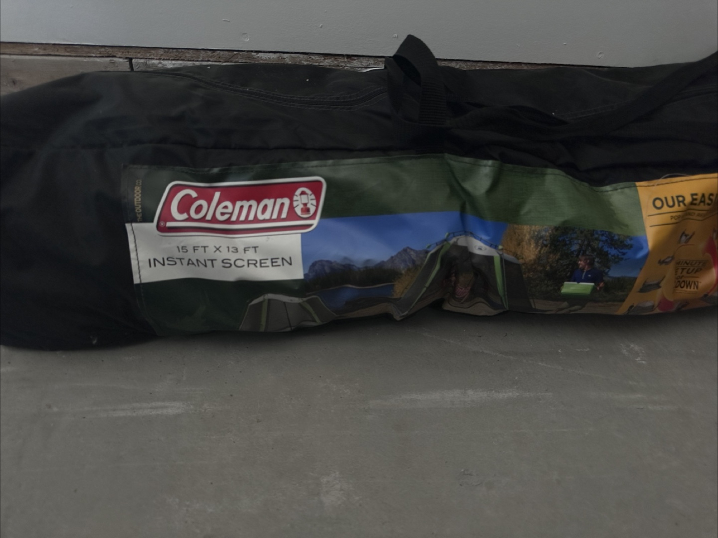 Coleman 15 ft x 13 ft Instant Screen Tent