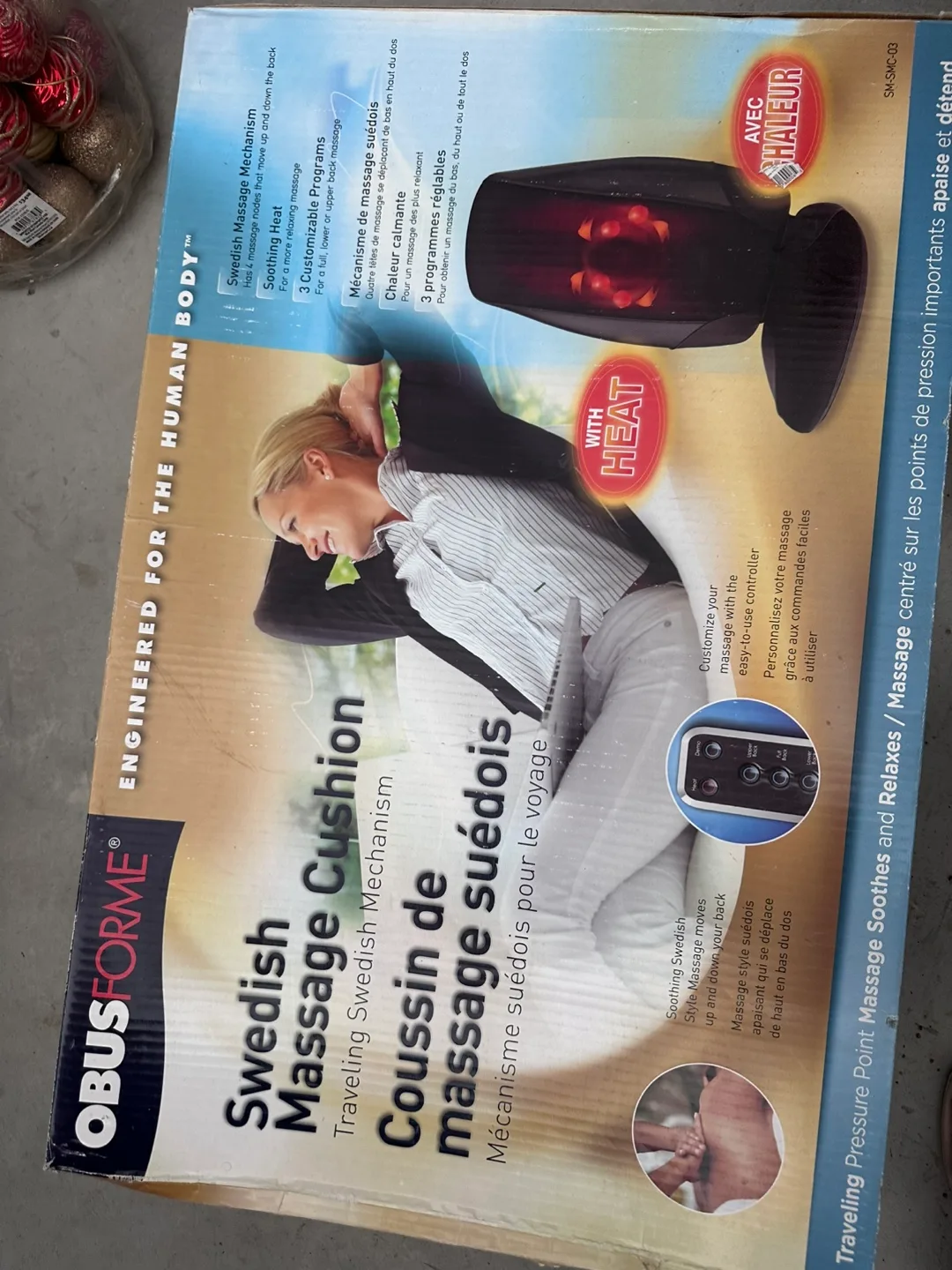 New ObusForme Swedish Massage Cushion thumbnail