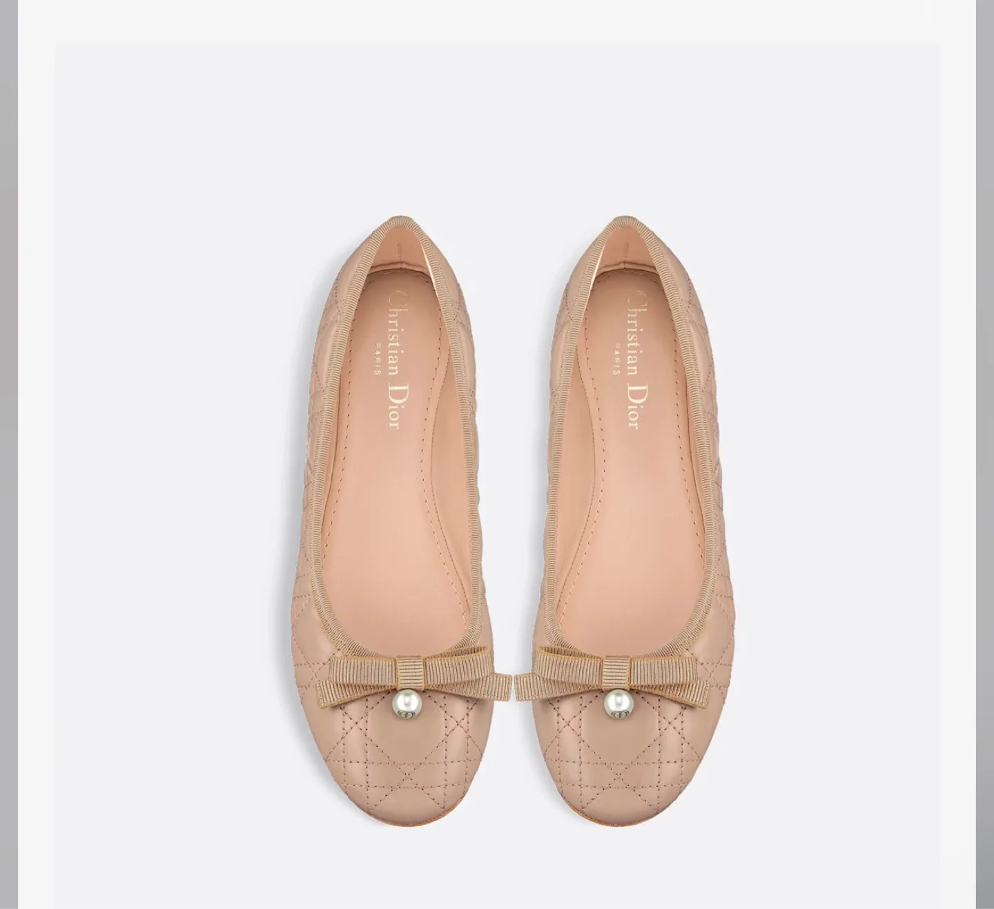 Dior Ballet Flats, Nude Colour image indicator(3)