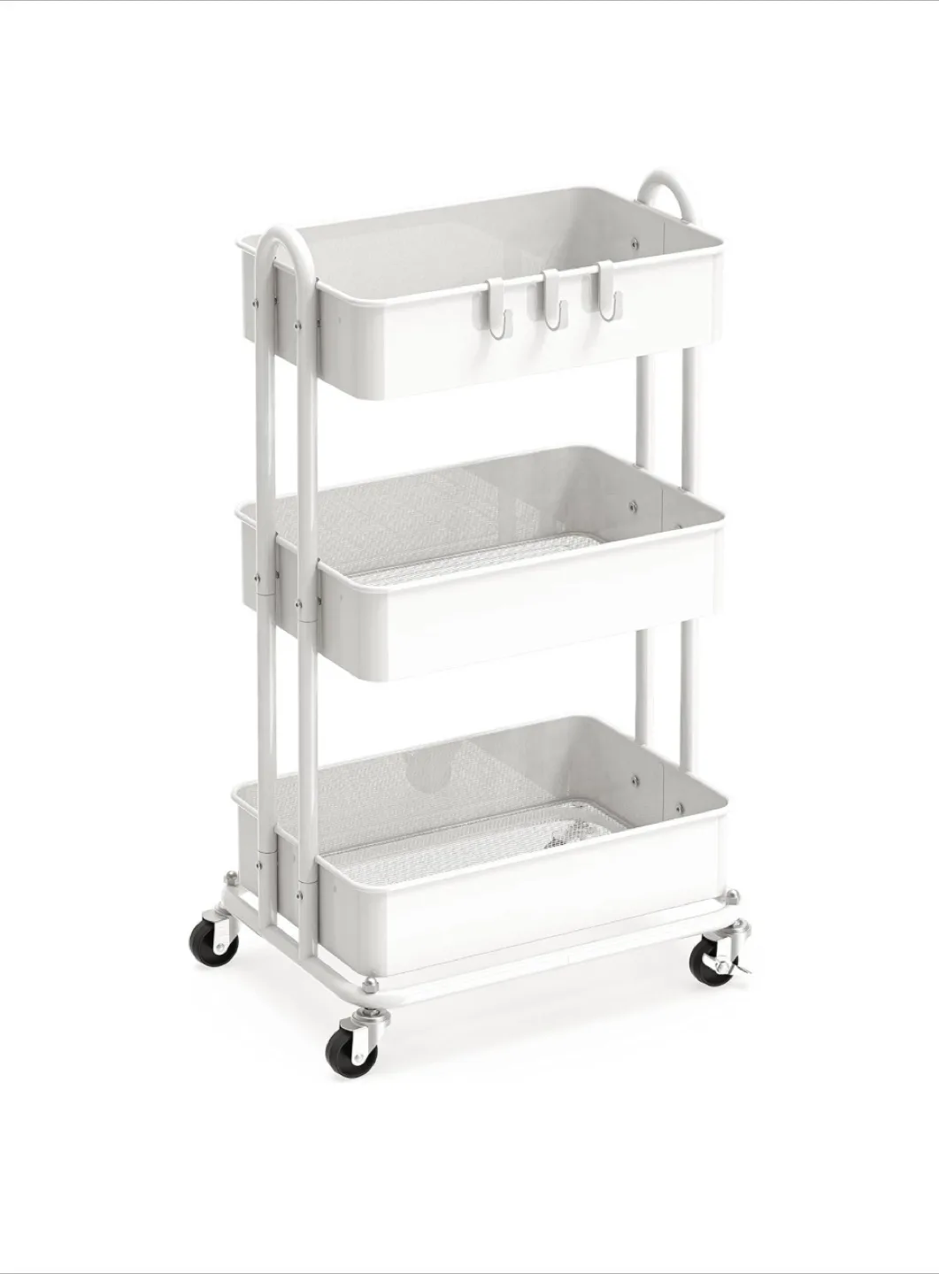 White Trolley 3 Shelf thumbnail