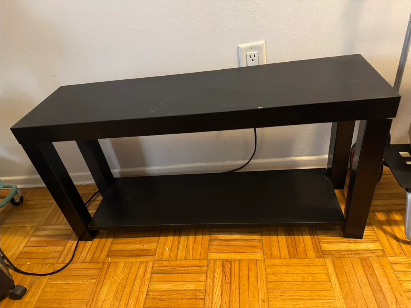 Black TV Stand/Console Table thumbnail