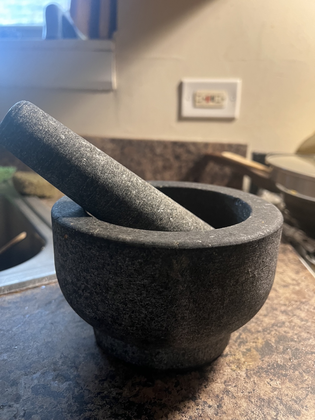 Mortar and Pestle Set - Granite - photo 2