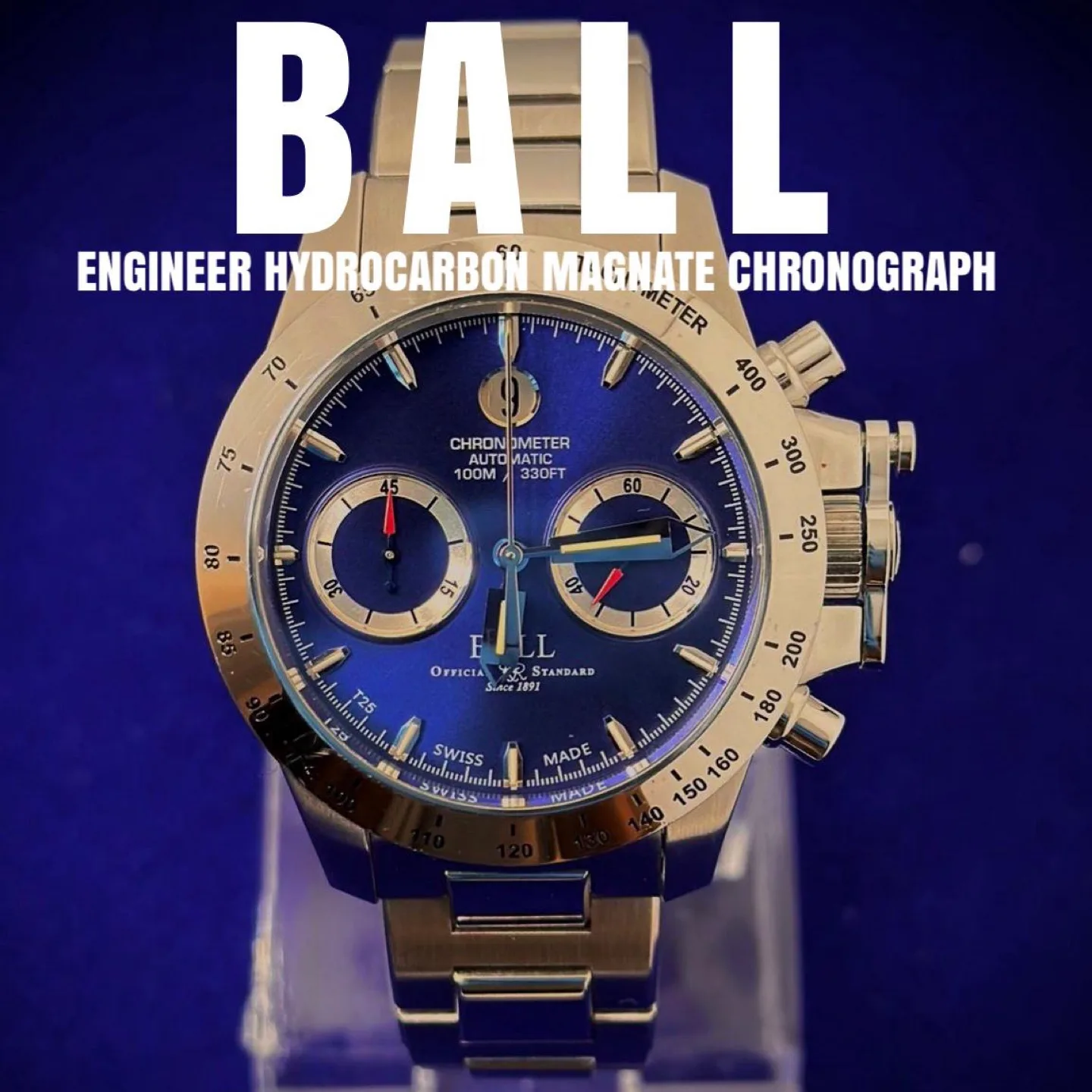 Ball Engineer Hydrocarbon Magnate Chronograph Watch thumbnail