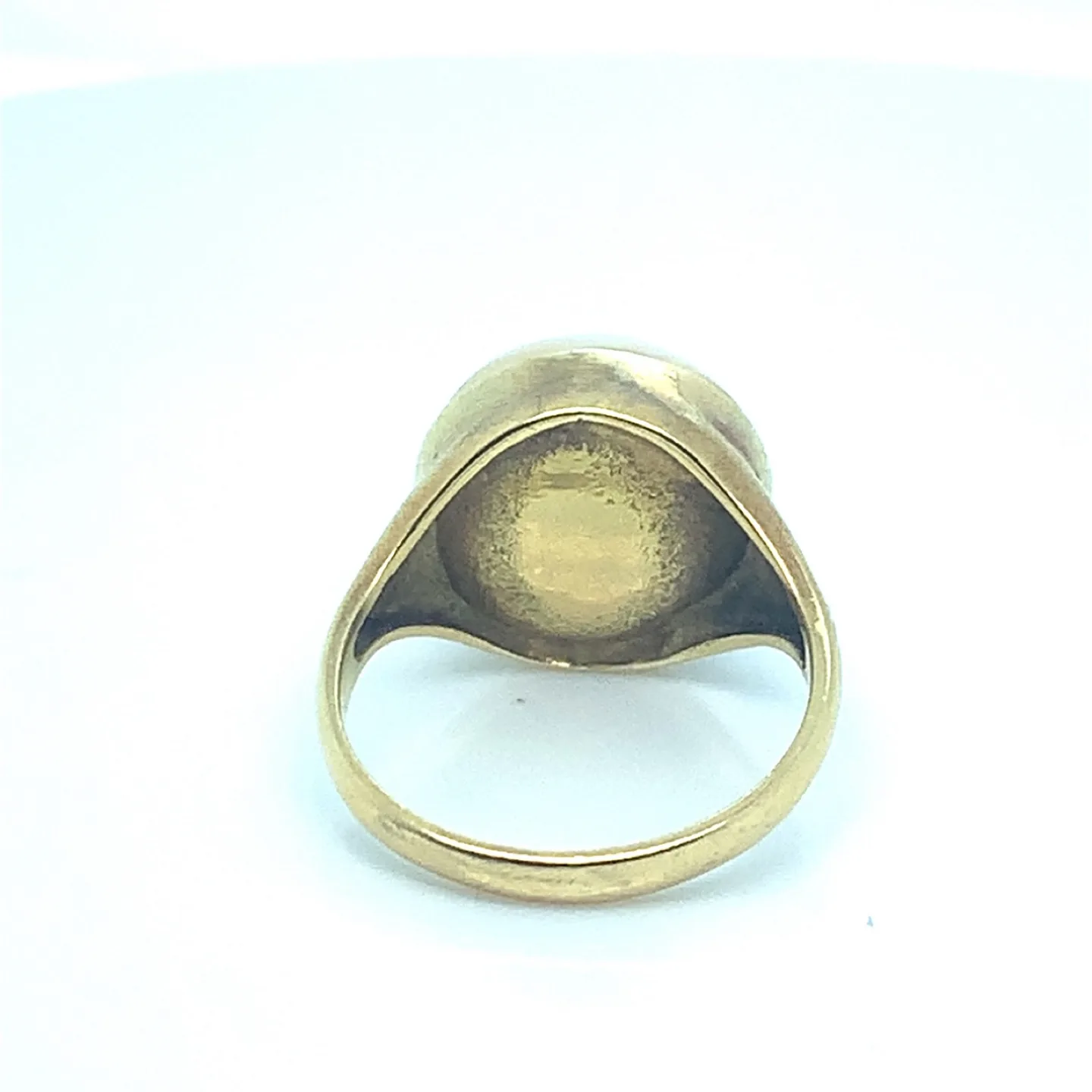 18K Yellow Gold Mabé Pearl Ring image indicator(5)