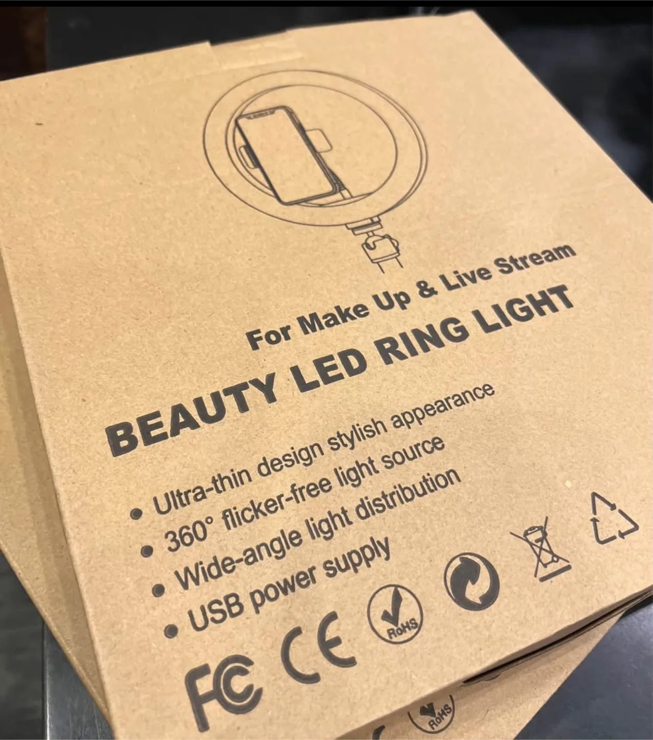 Beauty LED Ring Light for Makeup & Live Stream thumbnail