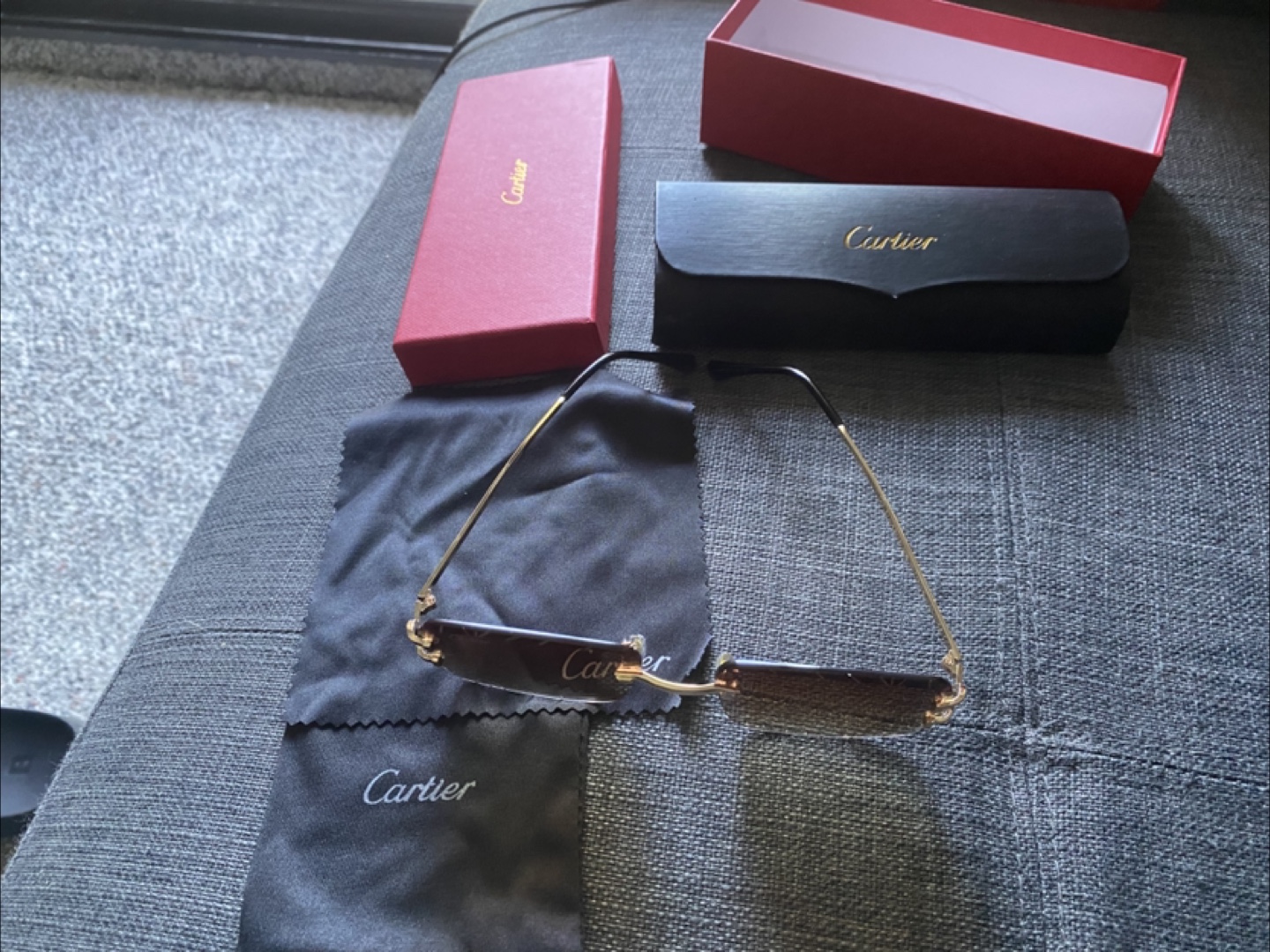 Cartier Sunglasses with Box - photo 3