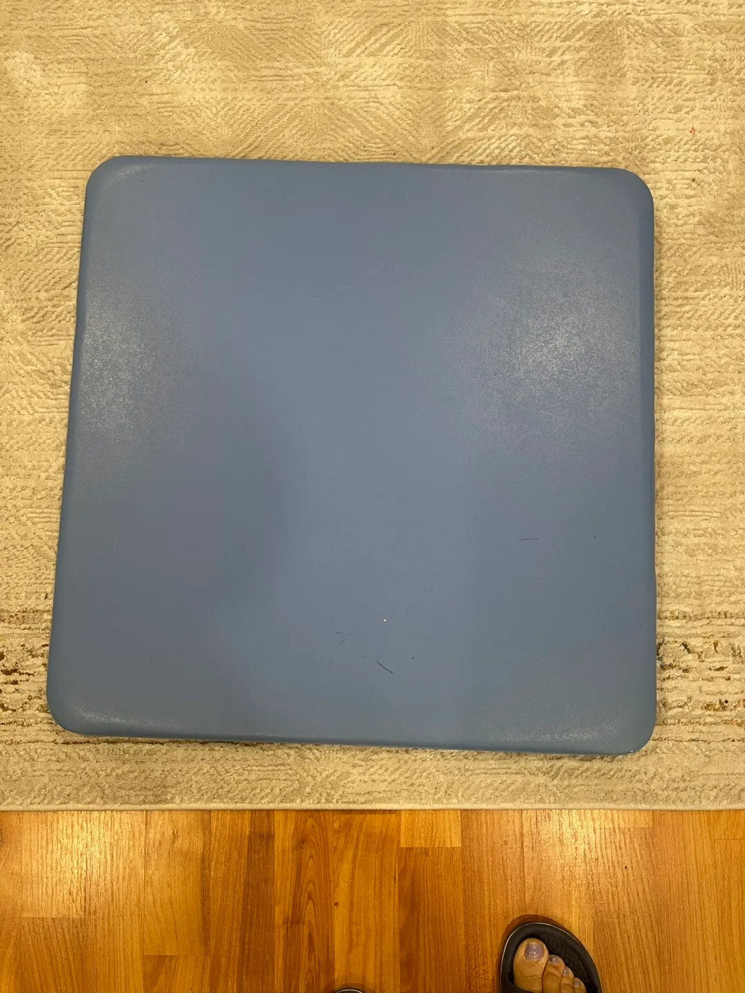 Ikea Lack Children's Table - Light Blue thumbnail