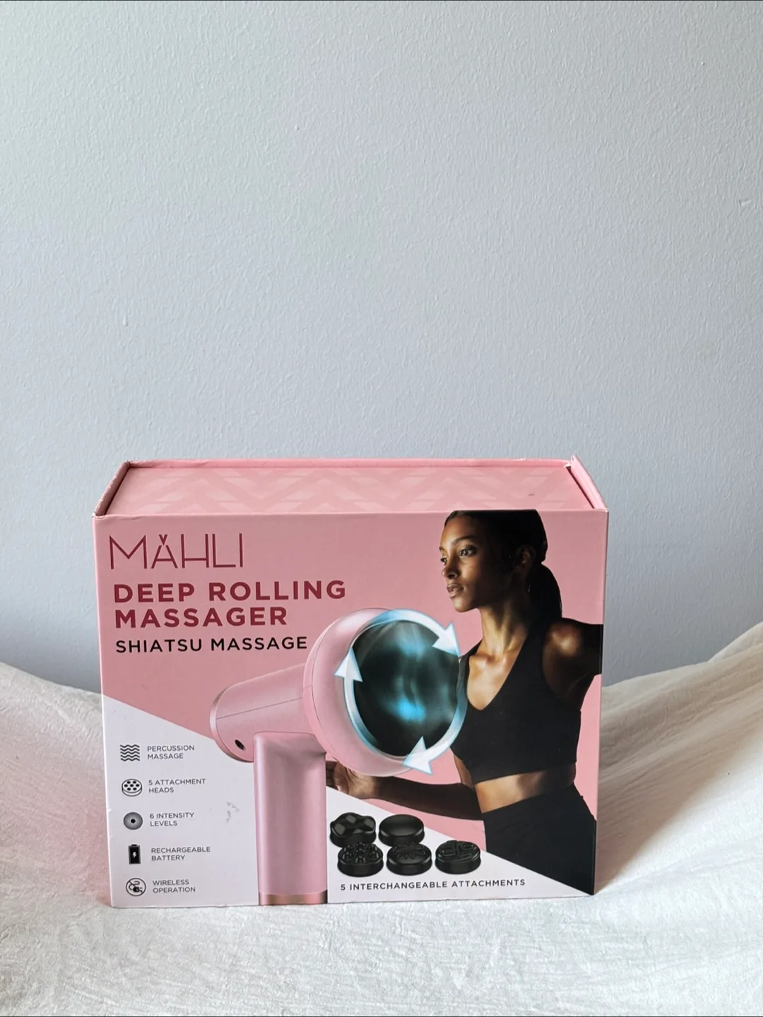 MÄHLI Deep Rolling Shiatsu Massager - New in Box! thumbnail