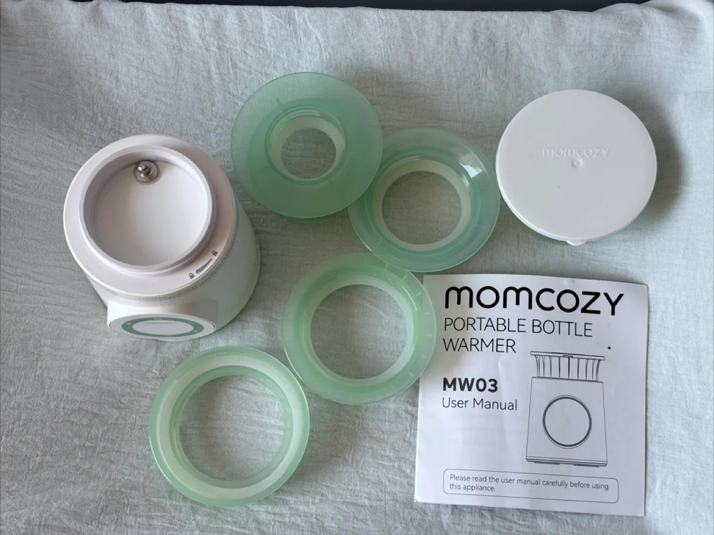 Momcozy Portable Bottle Warmer MW03 image indicator(2)