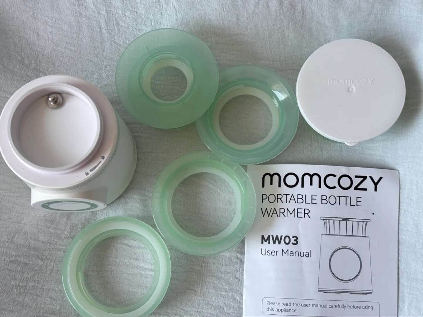 Momcozy Portable Bottle Warmer MW03 image indicator(5)