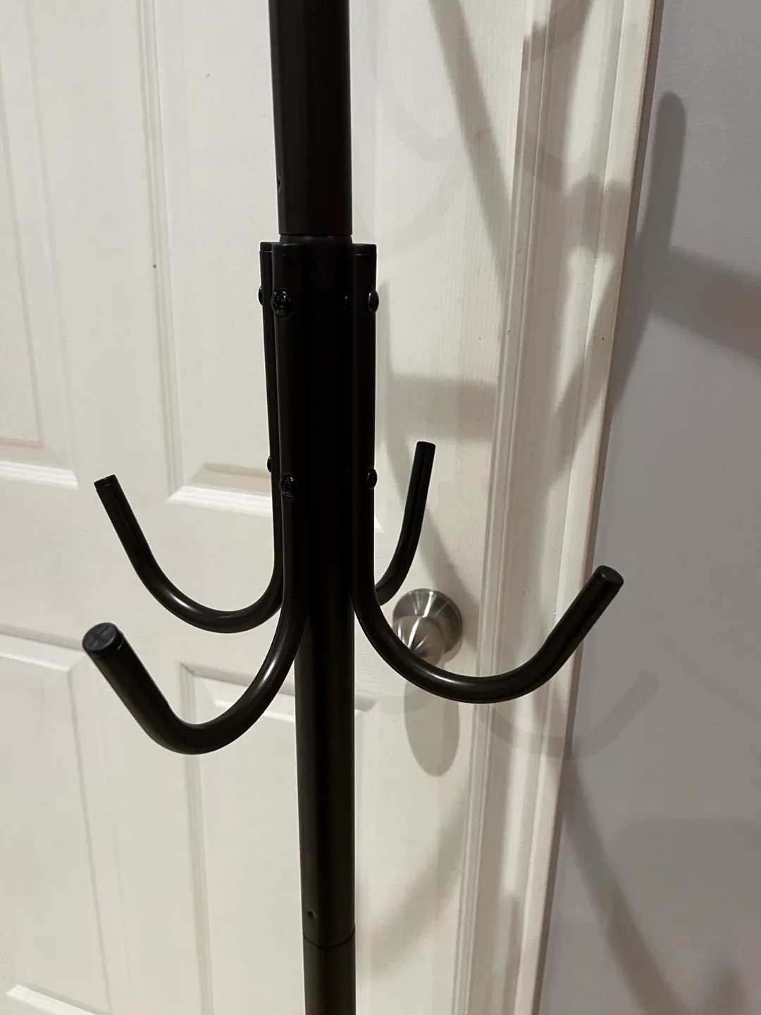 Black Metal Coat Rack Stand thumbnail