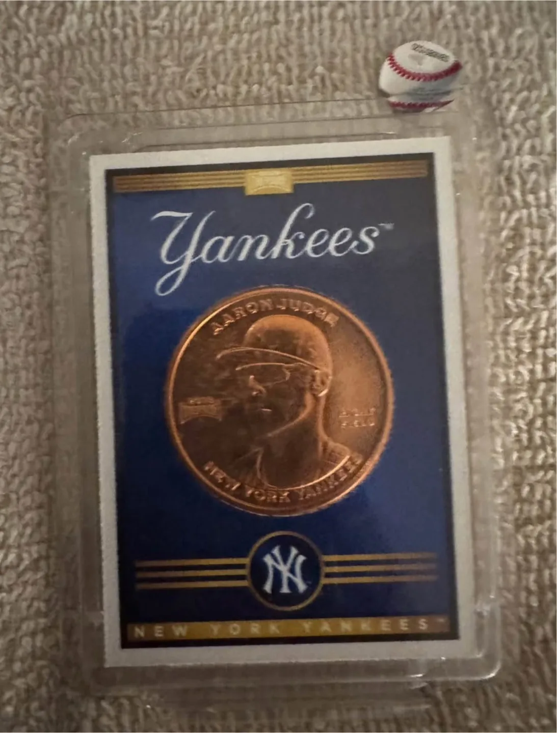 Aaron Judge New York Yankees Baseball Treasure thumbnail