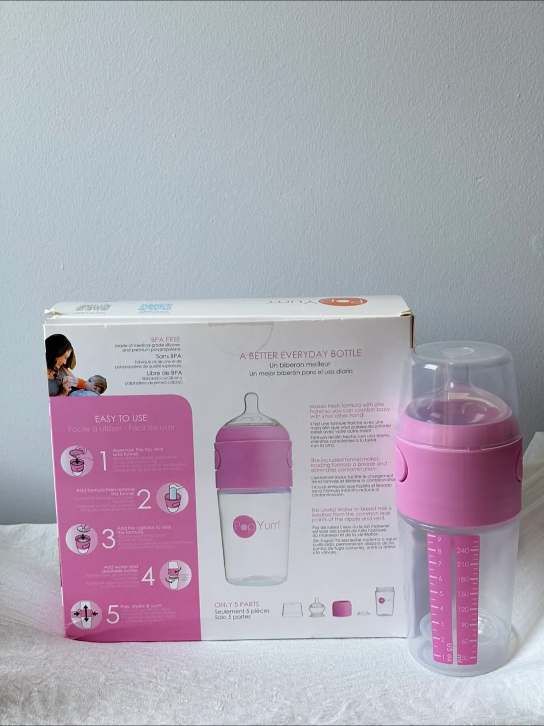 PopYum 9oz/260ml Baby Bottle image indicator(3)