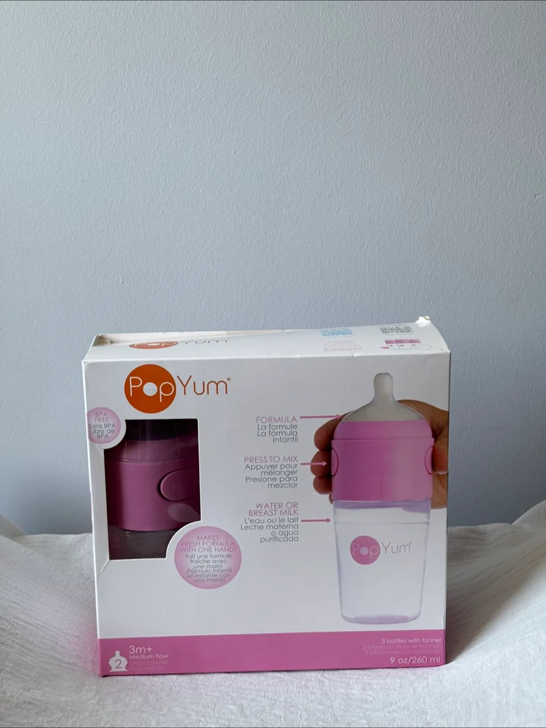 PopYum 9oz/260ml Baby Bottle thumbnail