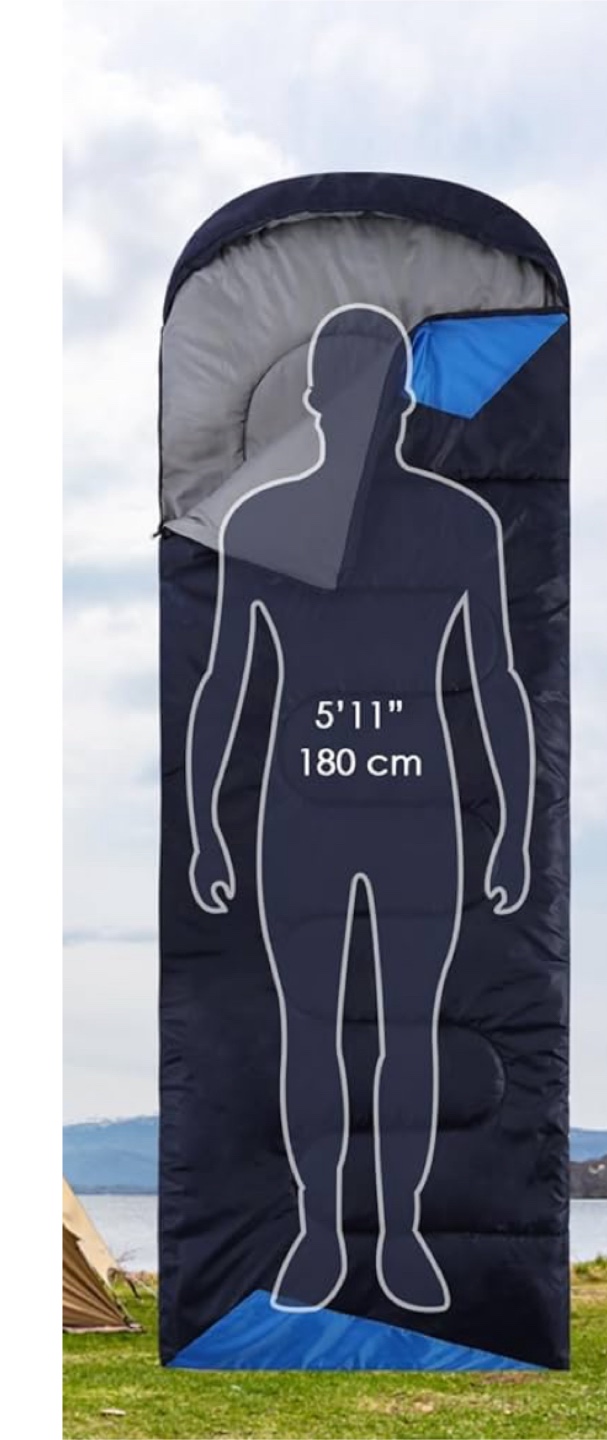 Navy Blue Sleeping Bag - photo 3