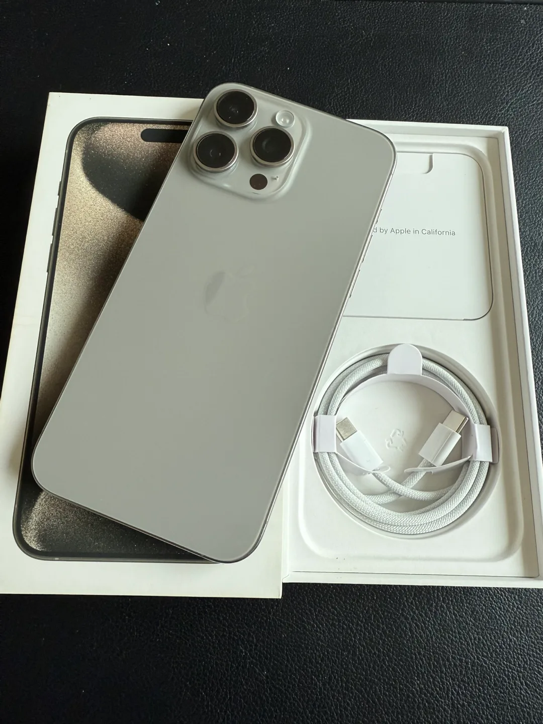 iphone 15 pro max 1TB Natural titanium thumbnail