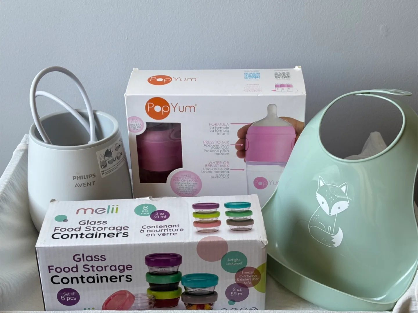 ❤️TAKE ALL SALE:Baby Bundle: Philips Avent, PopYum, Melii, Bib thumbnail
