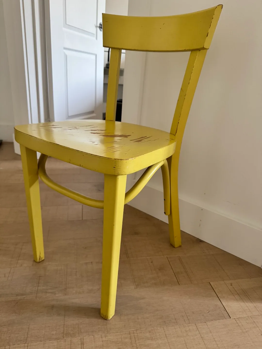 Yellow Wooden Chair thumbnail