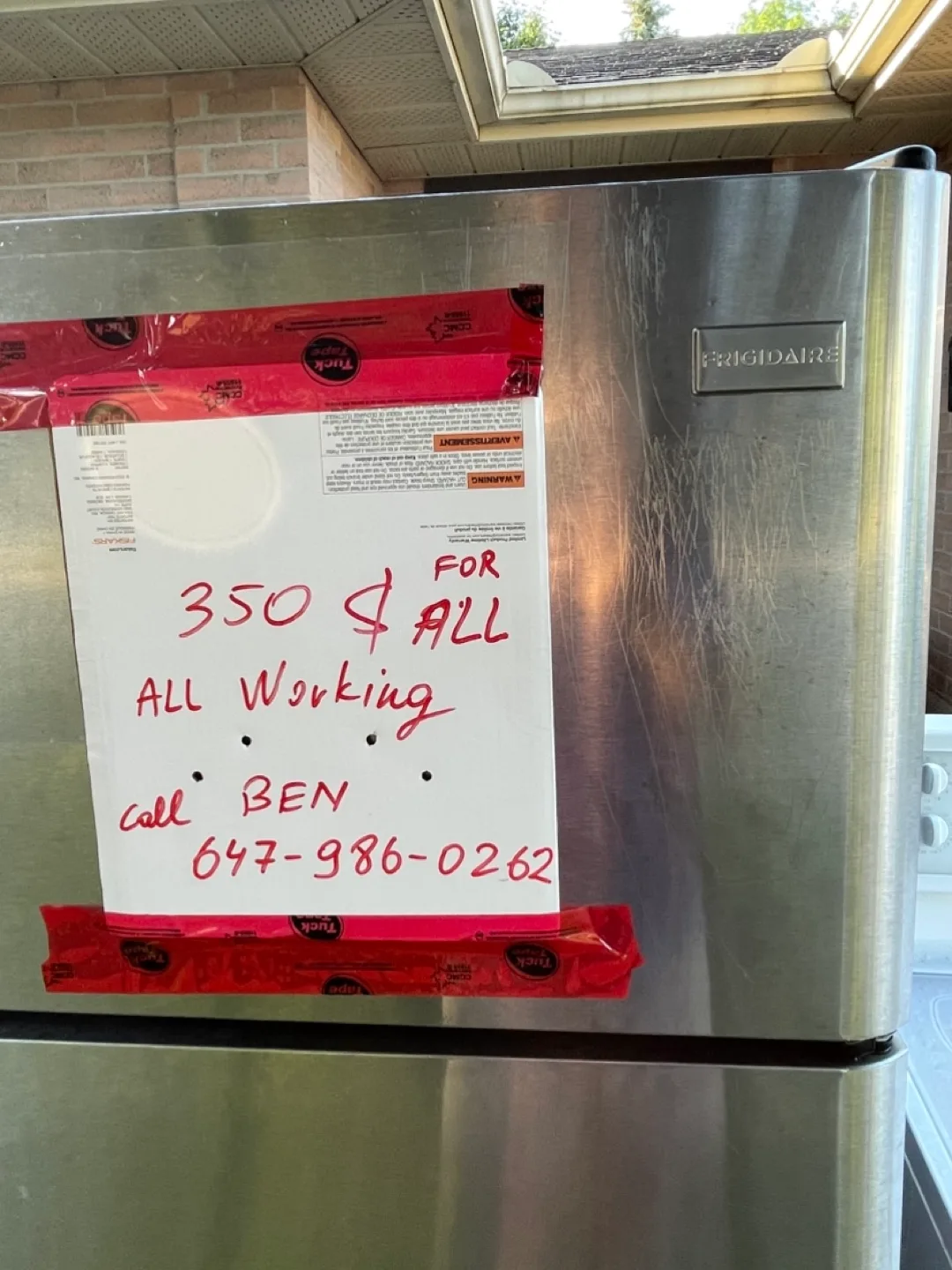 Frigidaire Fridge, Kenmore Stove, GE Dishwasher image indicator(5)