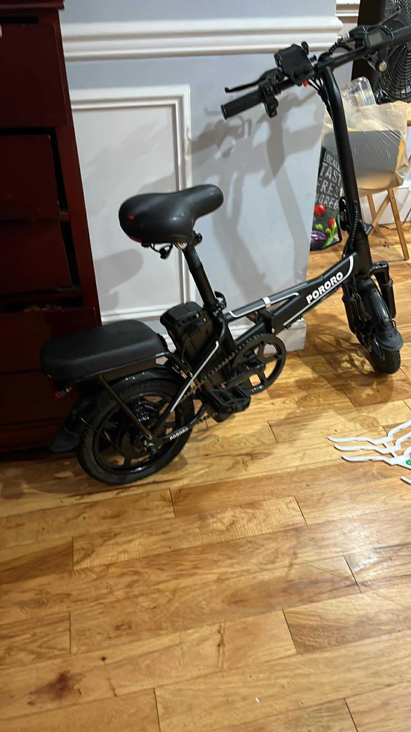 Pororo Electric Bike - Black thumbnail