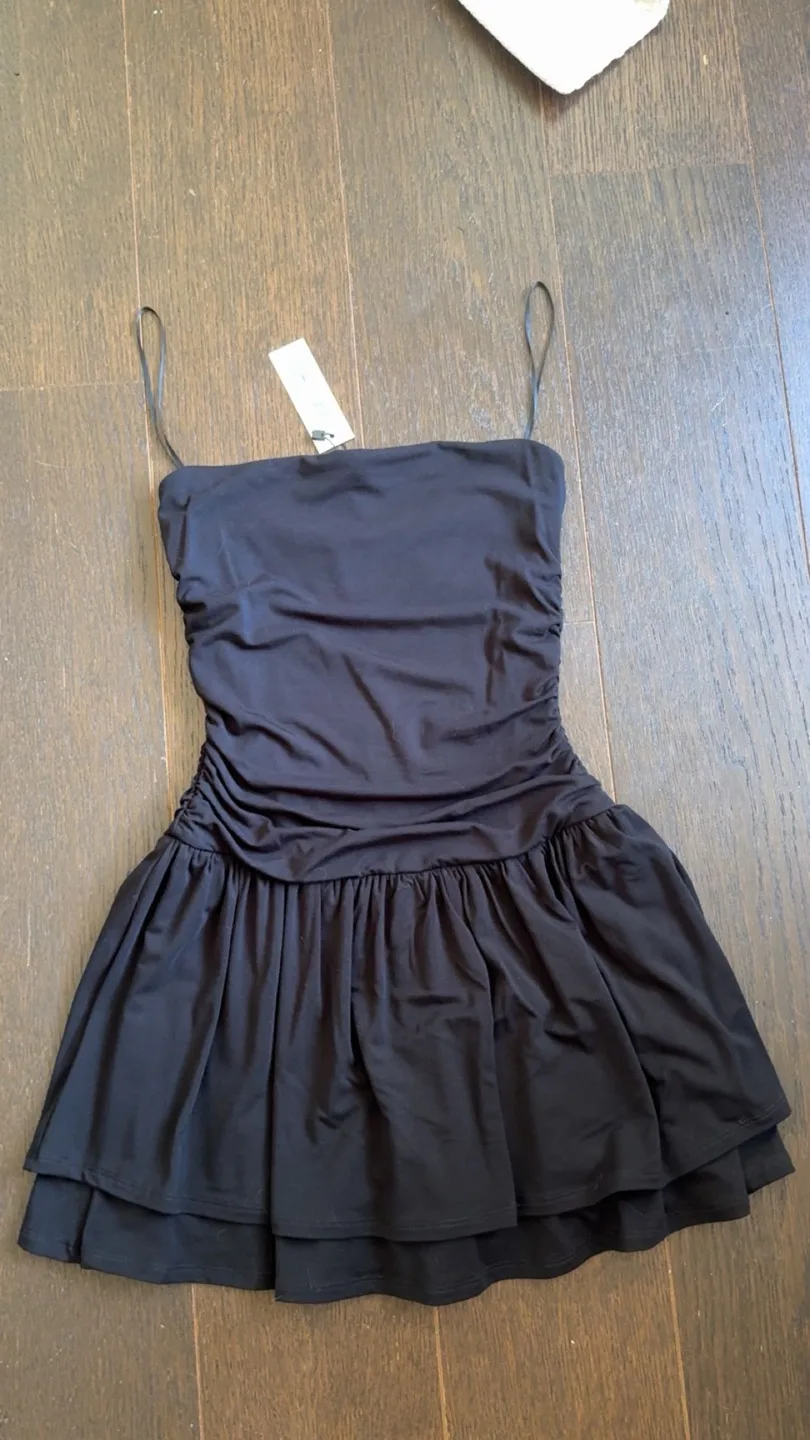 Garage New With Tags Flirty Hem Tube Romper Dress thumbnail