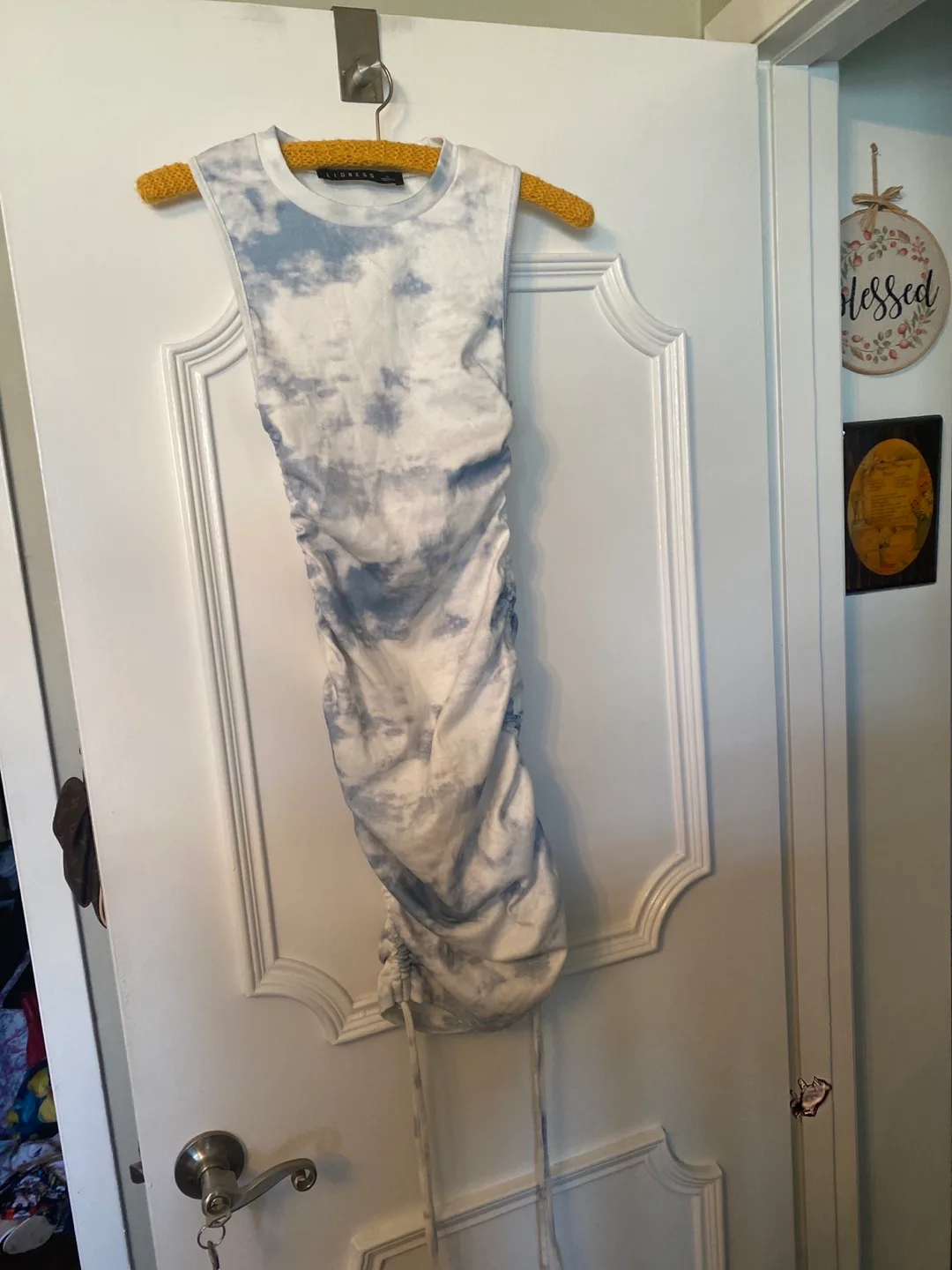 Lioness Cloud Print Dress - Size Small thumbnail