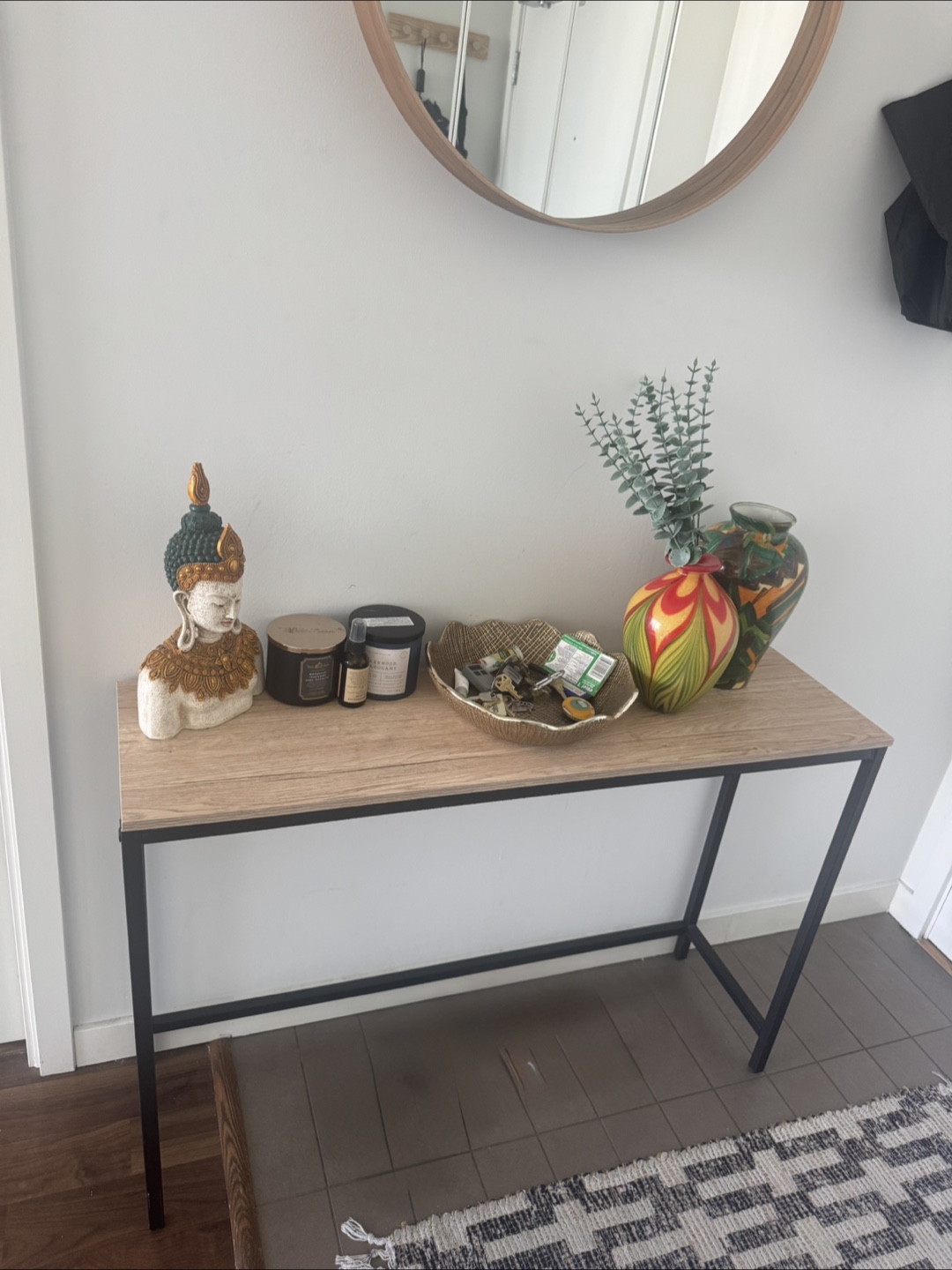 Entryway Console and Mirror - photo 3