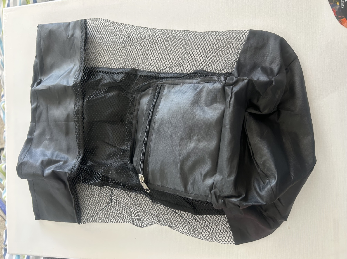 Mesh Sports Ball Bag - Black - photo 2