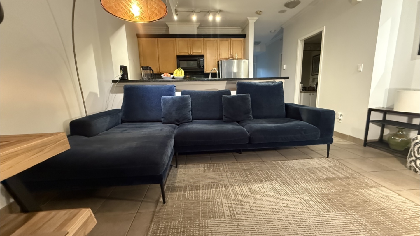 Navy Blue Sectional Sofa