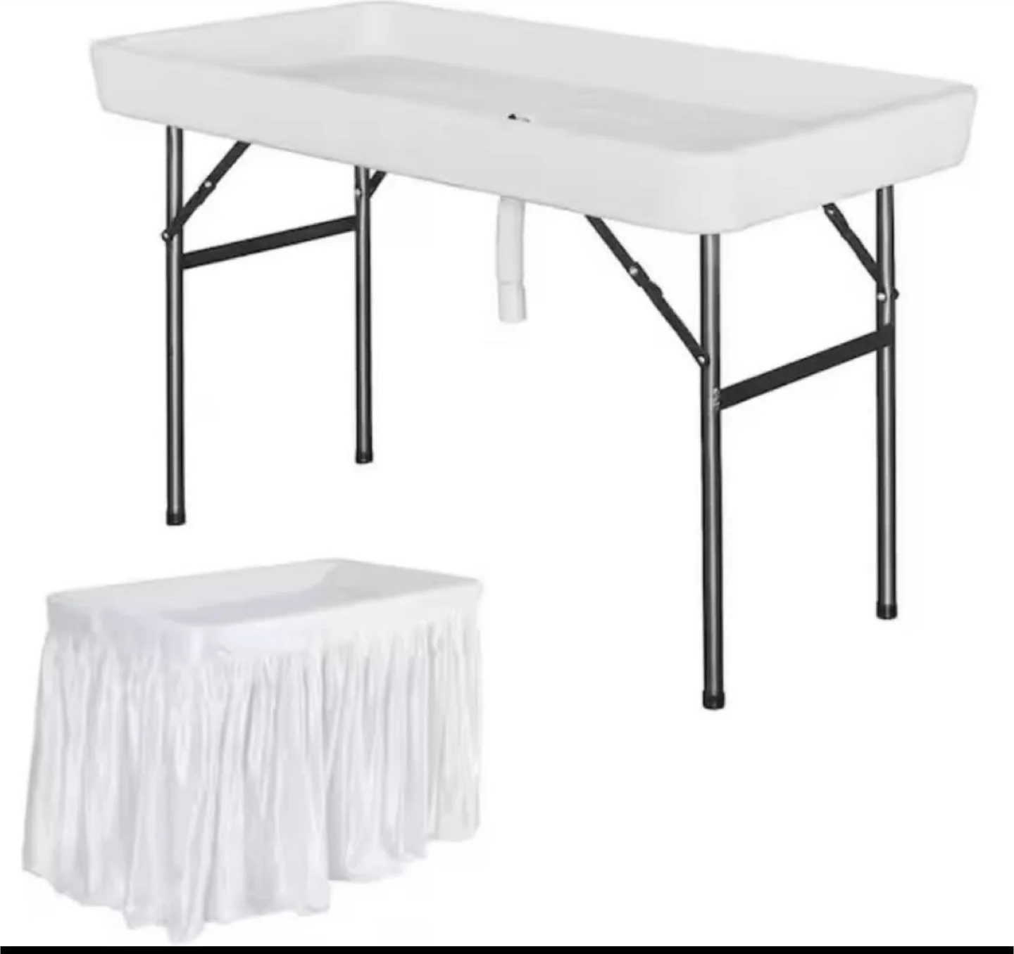 Portable Folding Fish Cleaning Table - 47.5" x 24" thumbnail