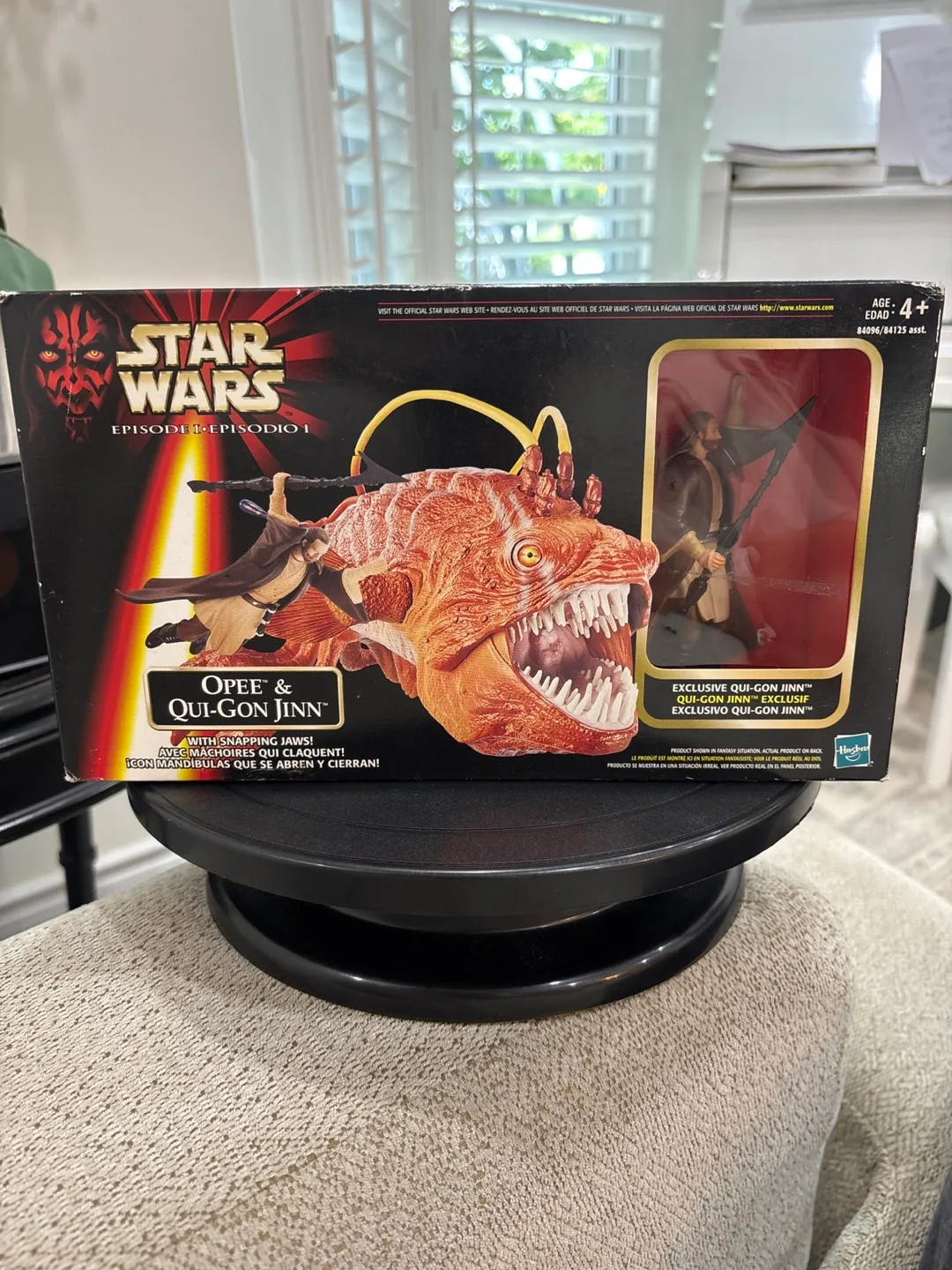 1998 Star Wars Opee & Qui-Gon Jinn Action Figure thumbnail