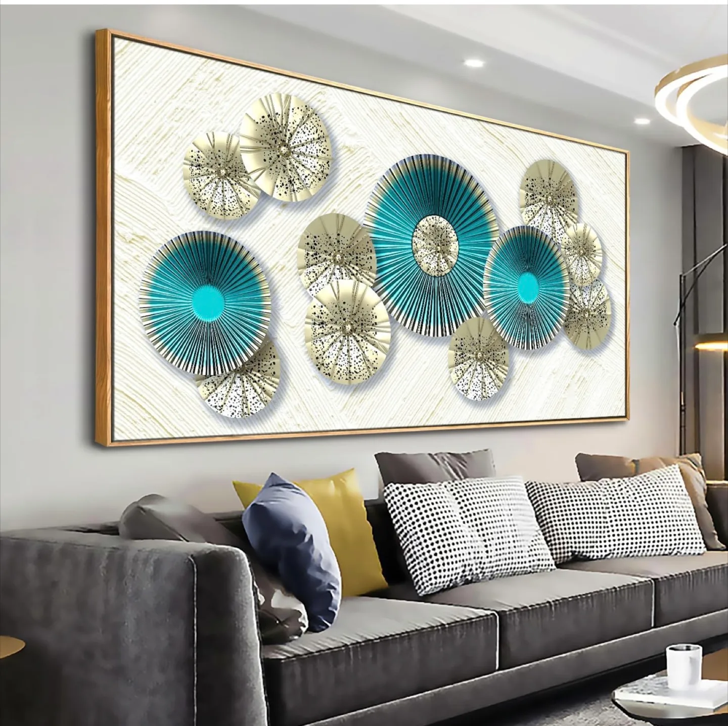 Framed Abstract Wall Art thumbnail