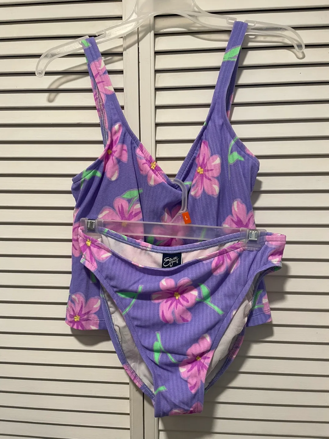 South Point Floral Swimsuit - Size 16 thumbnail