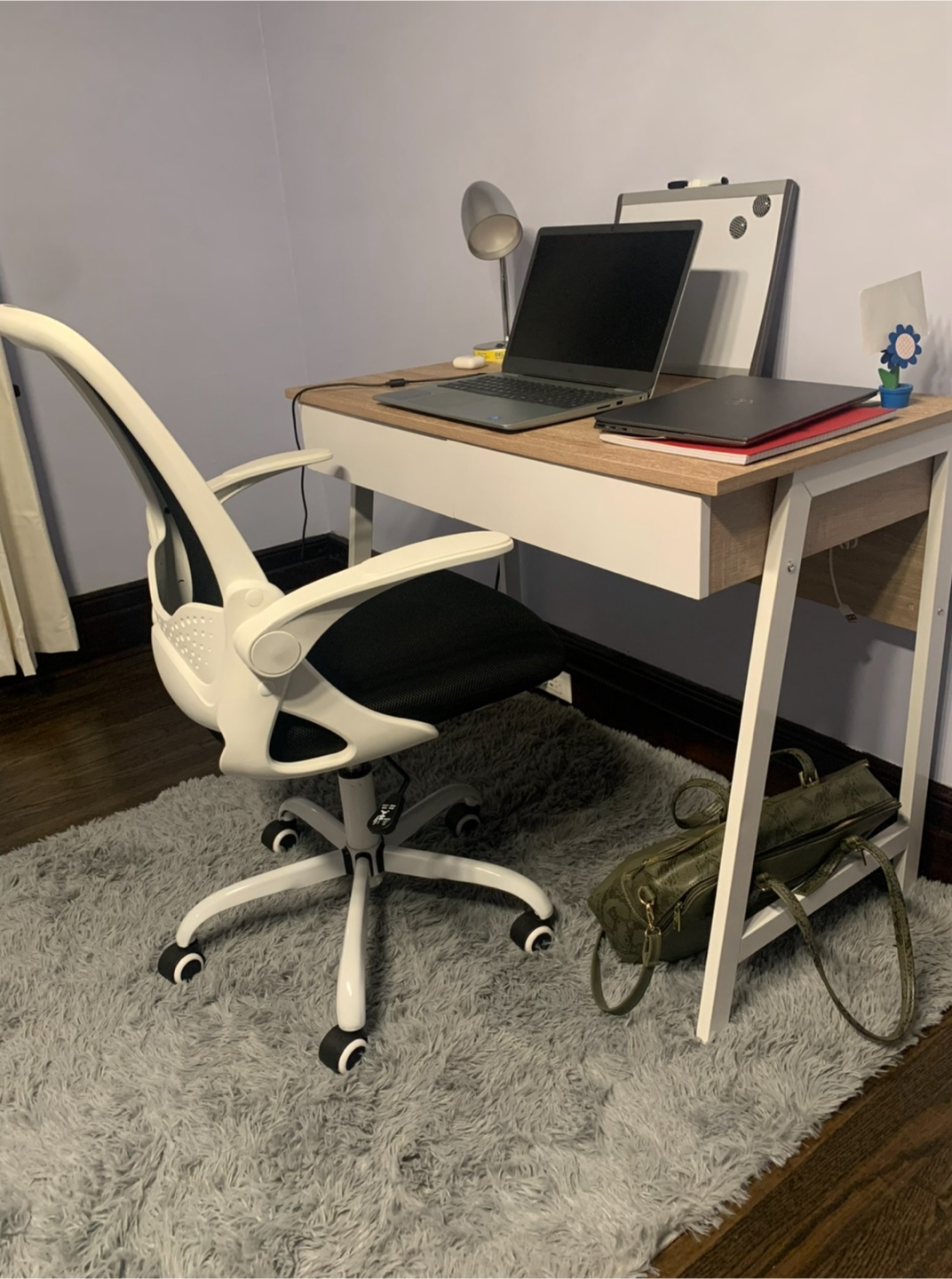 Mainstays 39.4" White Computer Desk