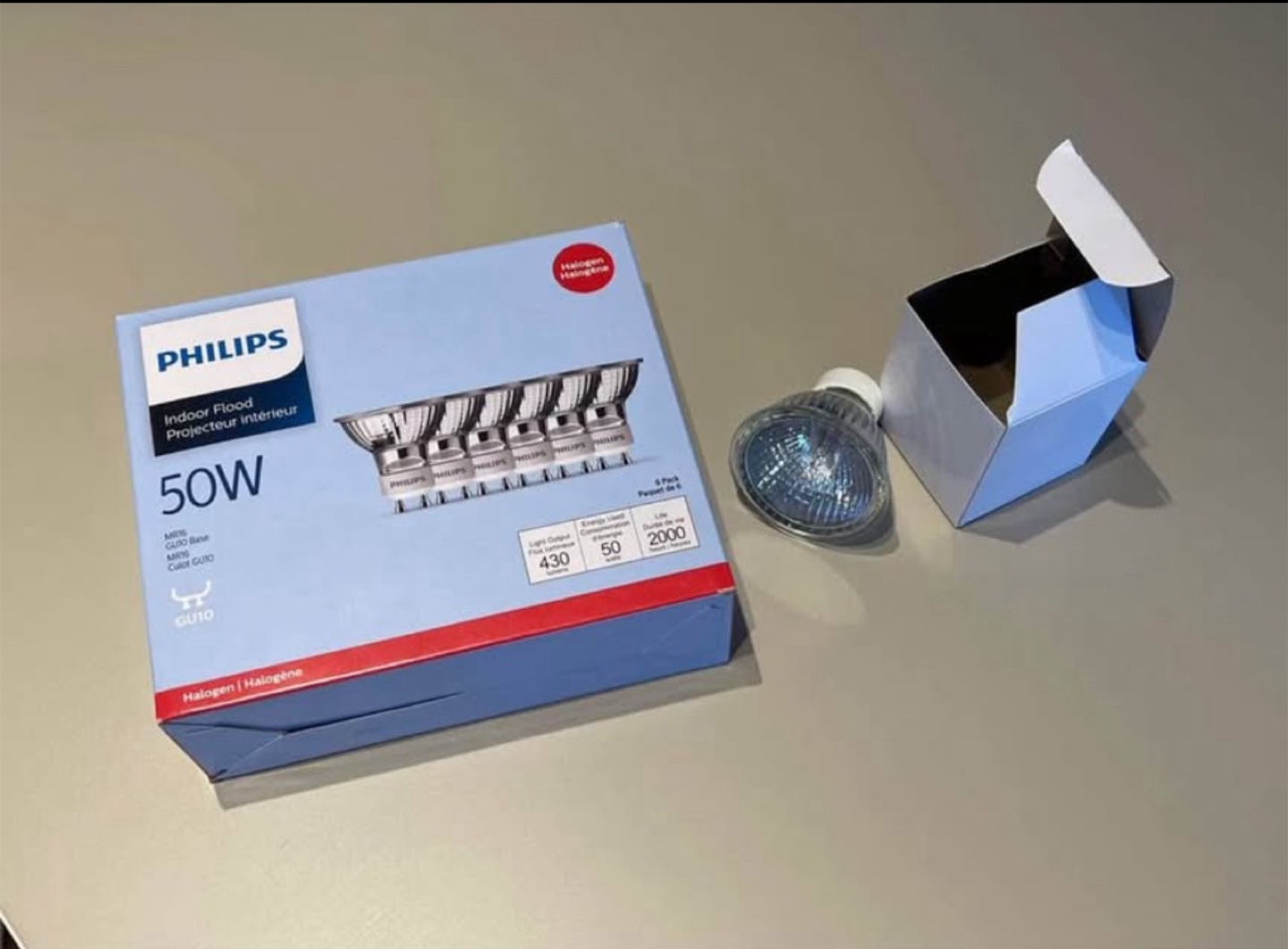 NEW Philips Halogen Bulb(5pack)