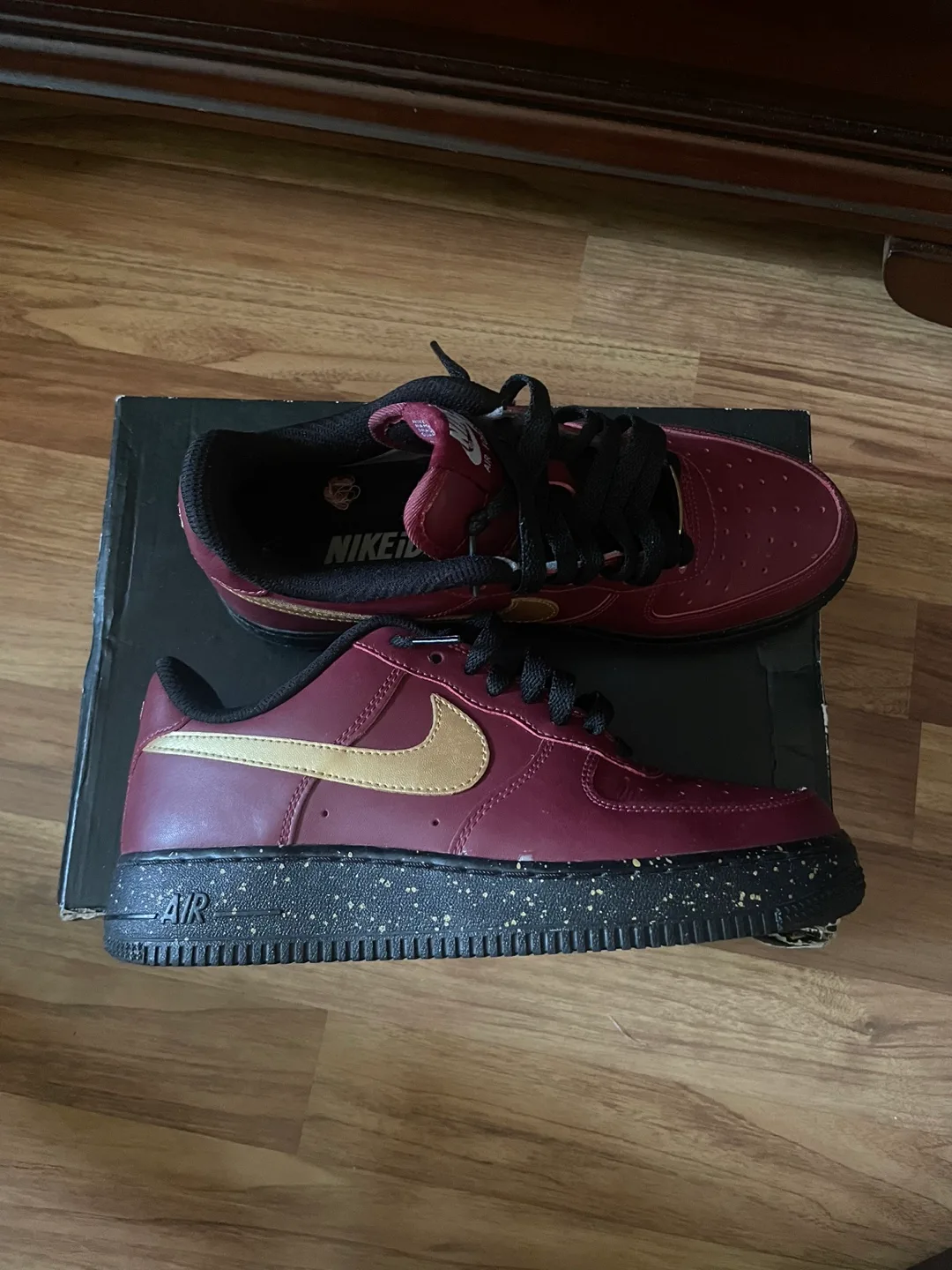 Nike Air Force 1 Bod Breed Burgundy/Gold image indicator(4)