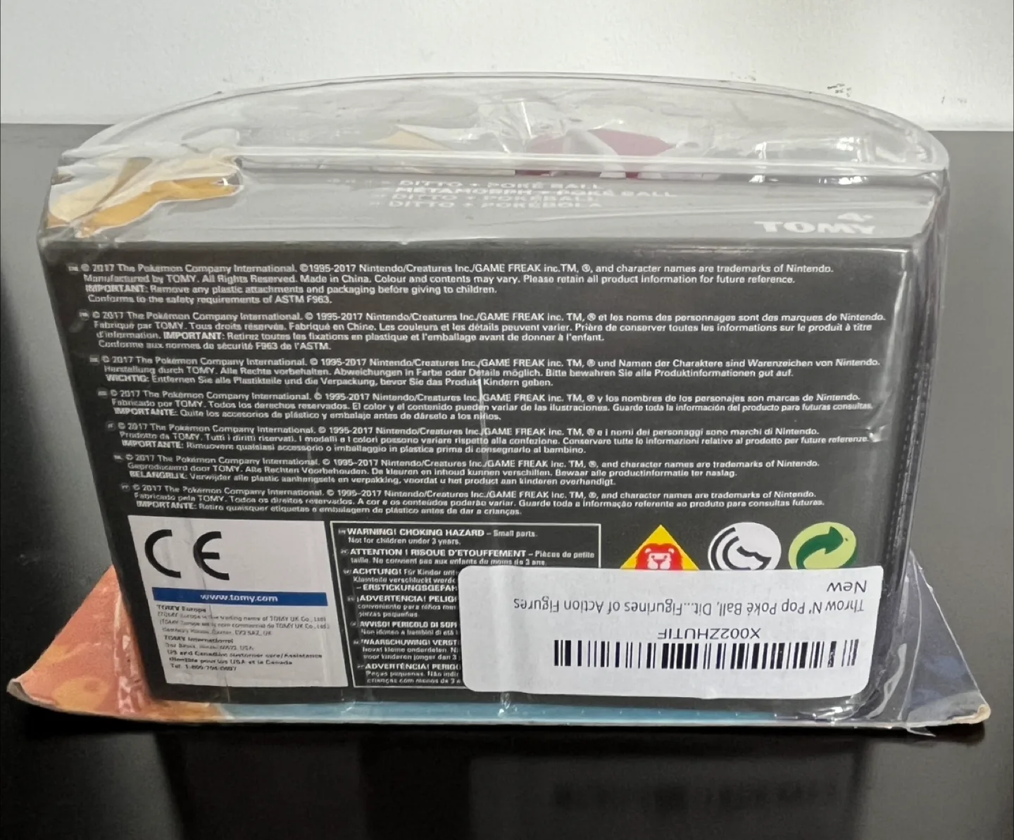 New Tomy Pokémon Ditto + Poké Ball Toy image indicator(6)