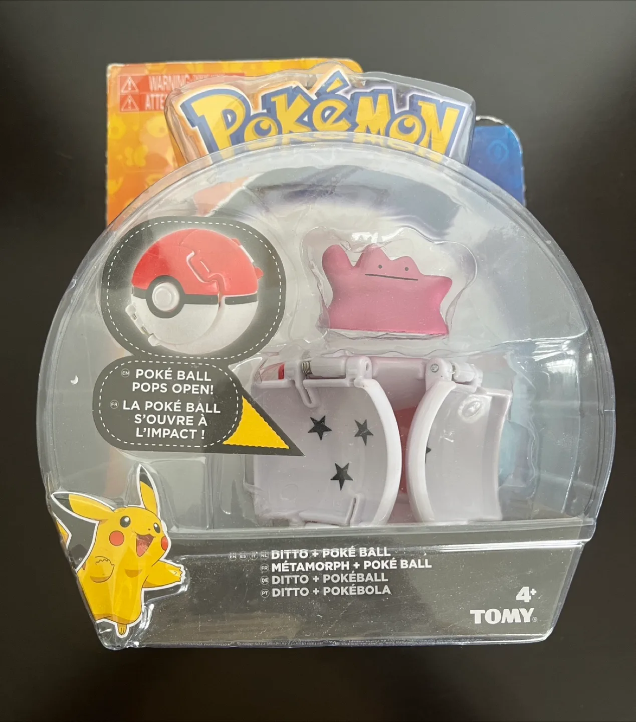 New Tomy Pokémon Ditto + Poké Ball Toy image indicator(4)