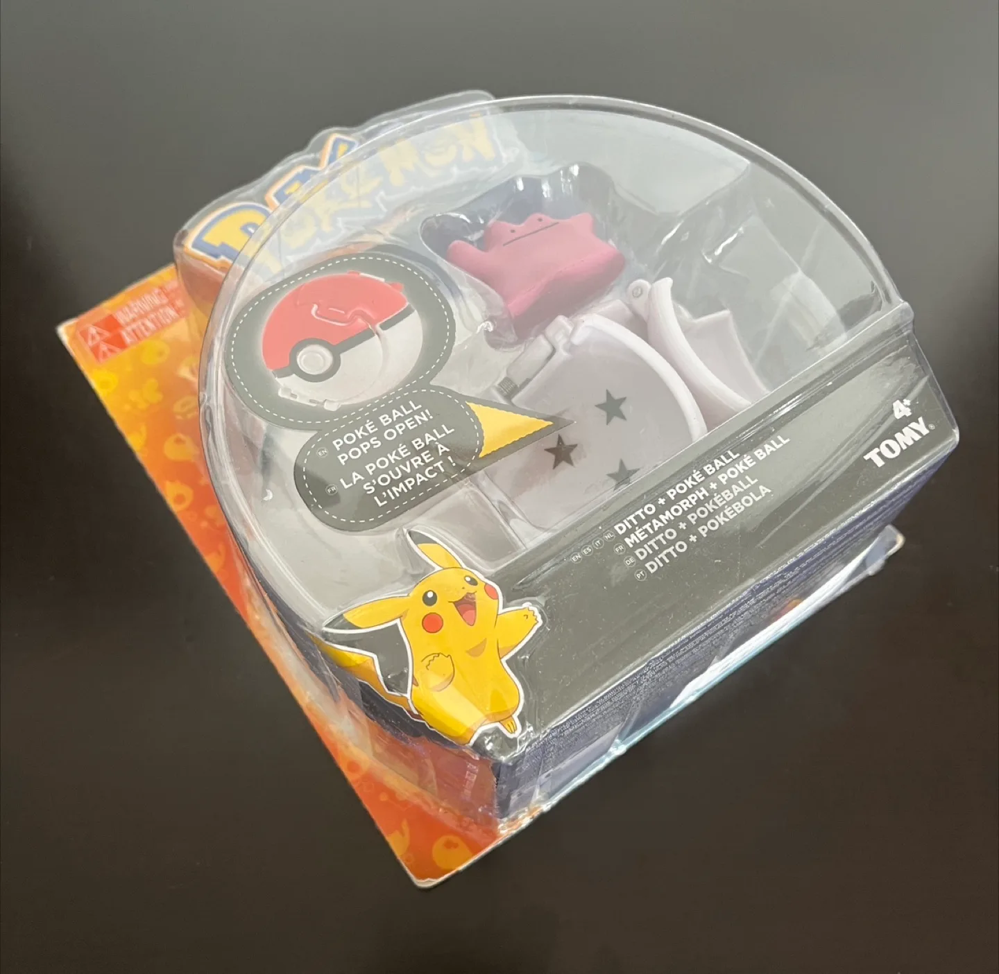 New Tomy Pokémon Ditto + Poké Ball Toy thumbnail