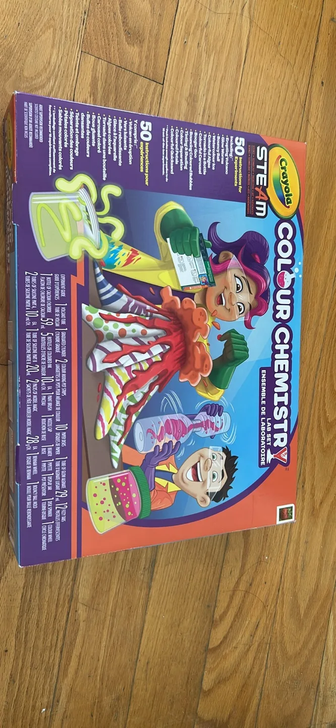 Crayola Colour Chemistry STEAM Lab Set - 50 Experiments! thumbnail